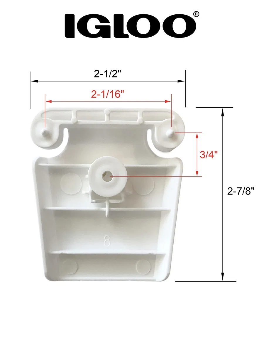 Igloo Kit de Piezas de plástico de Cierre y bisagra Enfriador