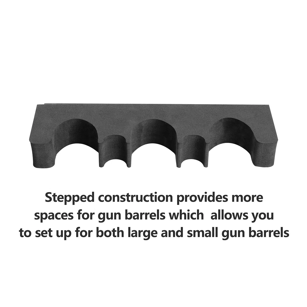 BOOSTEADY Estantería de Armas Se USA para Almacenar Armas Accesorios de Seguridad de Escopeta y Rifle con Magnet Fuerte Tira Magnética Regalo de Hunter