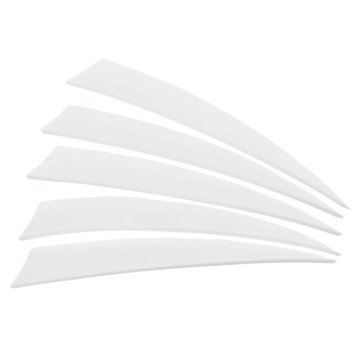 PATIKIL Plumas de Flecha 50 Pack 5 Pulgadas Flecha Plumas de Pavo ala Izquierda Flechado Blanco para Tiro al Blanco DIY