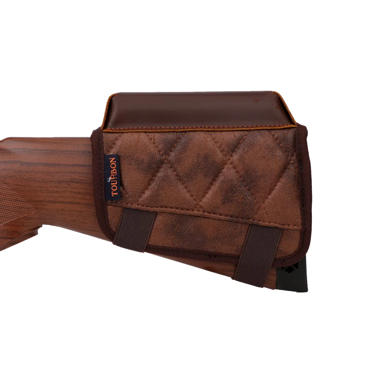 TOURBON Porta Cartuchos de Culata de Rifle Estuche para el Descanso de Las mejillas para diestros