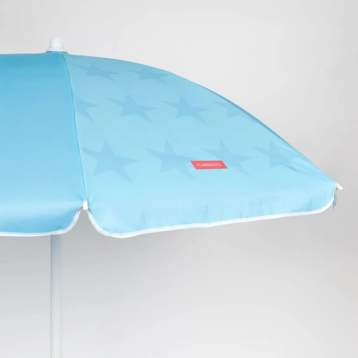 Flamingueo Sombrilla Playa, Piscina, Terraza Exterior, Protección UPF 50+, Altura y Orientación Regulable, Funda de Transporte, Poliéster, 210 x 160 cm