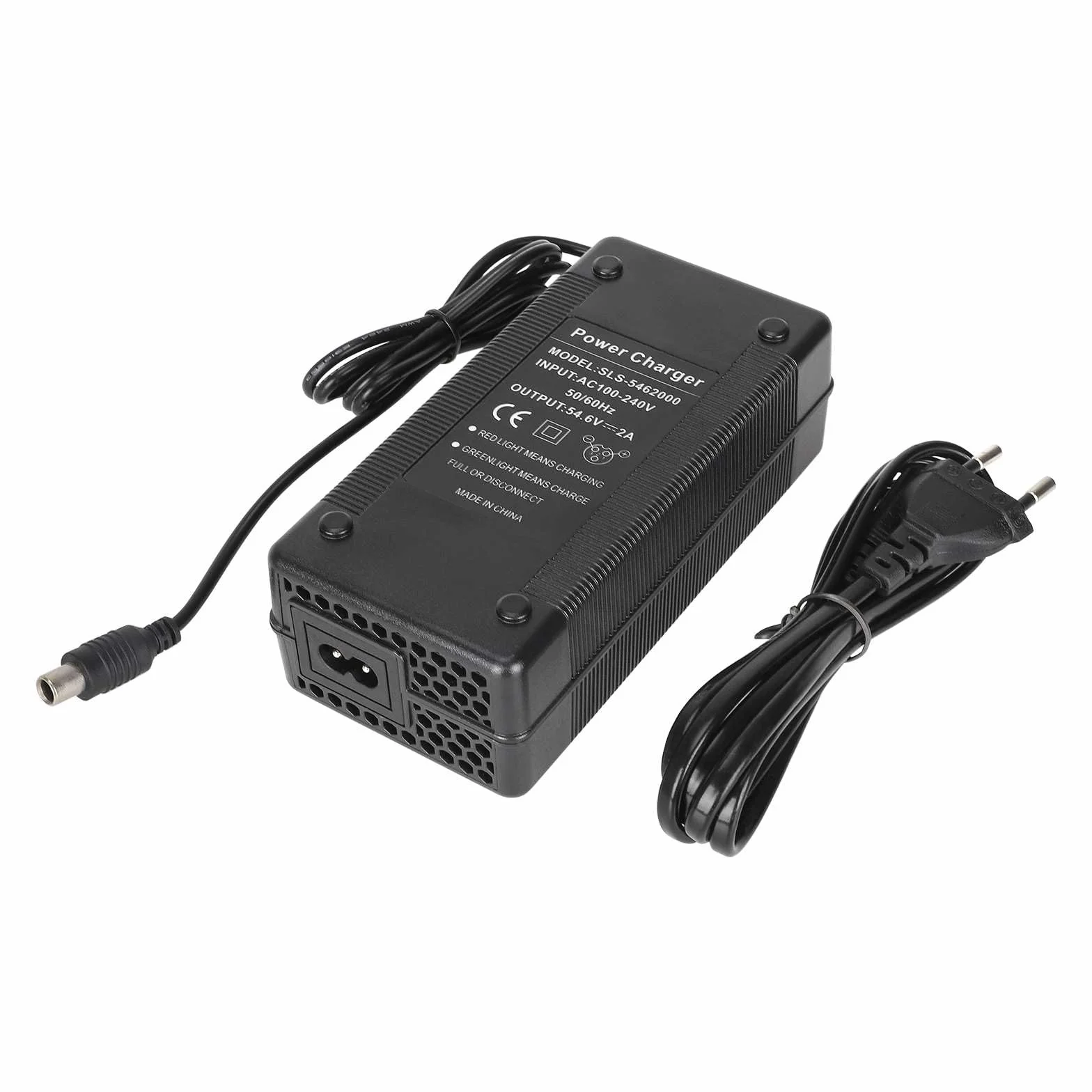 54.6V/2A Cargador para ENGWE EP-2 Pro Engine Pro Cargador para E-Bikes Accesorio Bicicletas Eléctricas Carga Rápida Apagado Automático Protección Múltiple