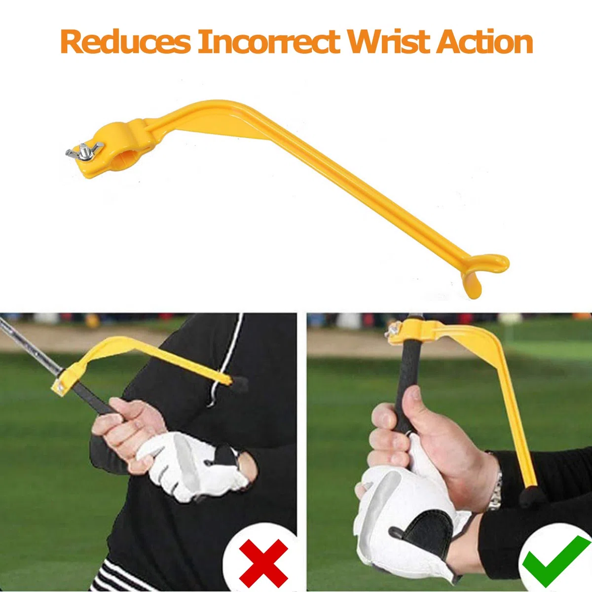 SOONHUA Entrenador de swing de golf, ayuda de entrenamiento de swing de golf, herramienta de entrenamiento de práctica recta, herramienta de entrenamiento de corrección de movimiento de postura,
