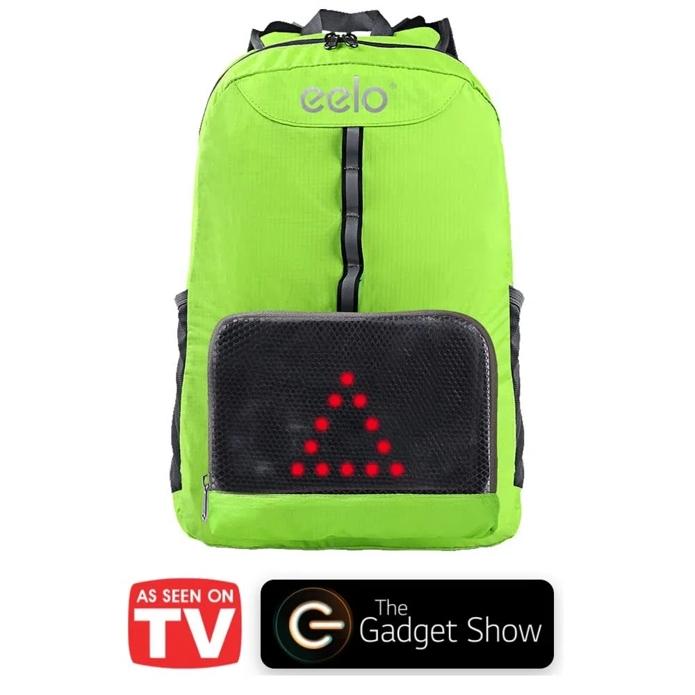 Mochila Eelo Cyglo para ciclismo con pantalla LED