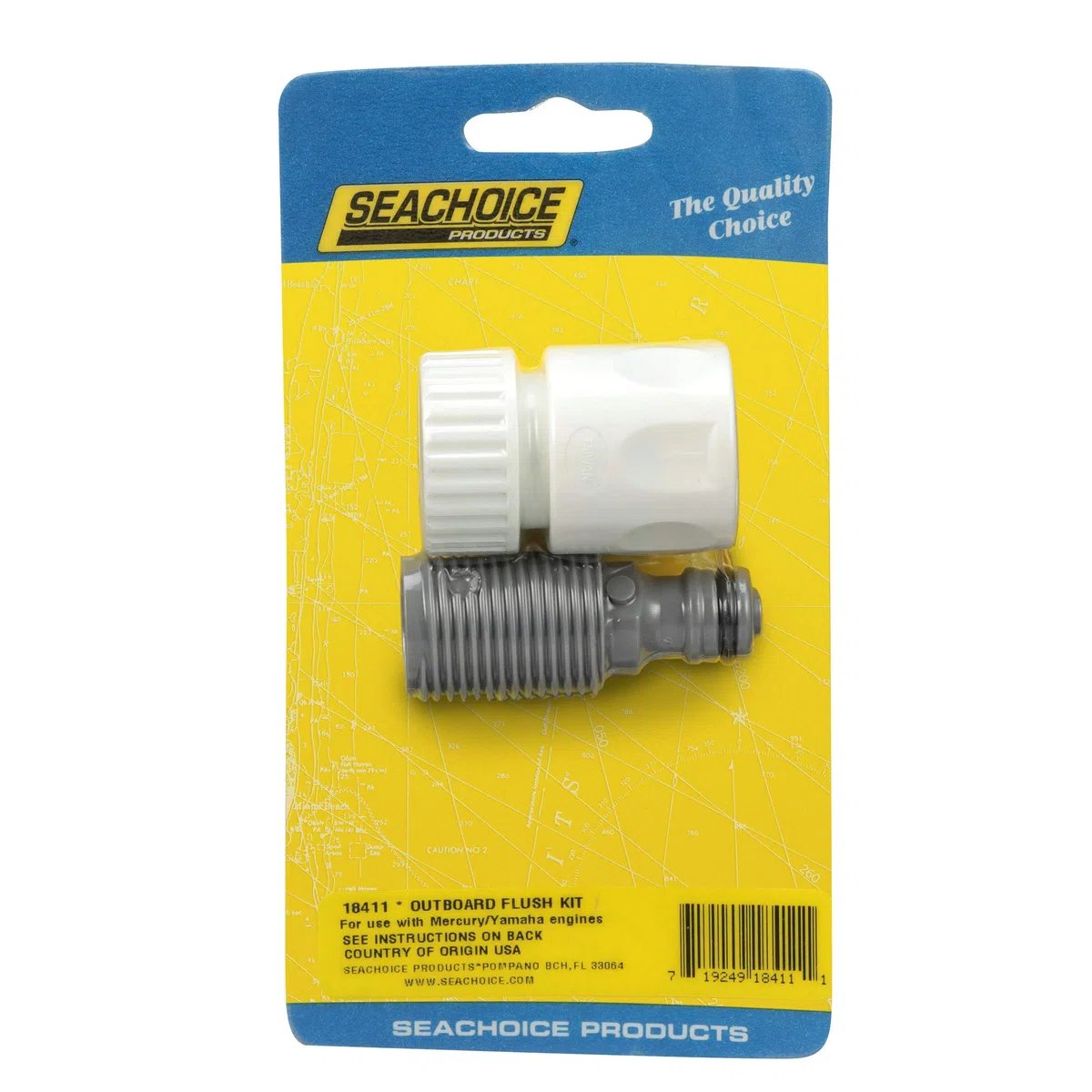 Seachoice 18411 Kit Adaptador endulzante Motor