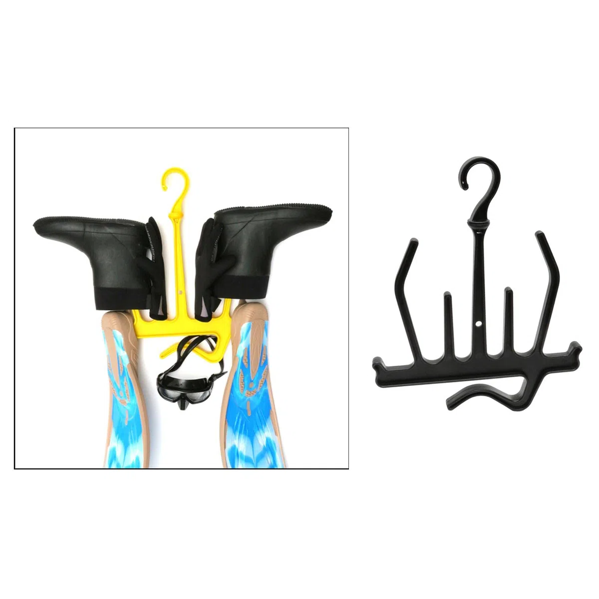 Harilla Percha de Buceo Trocknuit Giratoria con Ganchos Extensible Rotación 360 Secado para Accesorios de Camping de Neopreno
