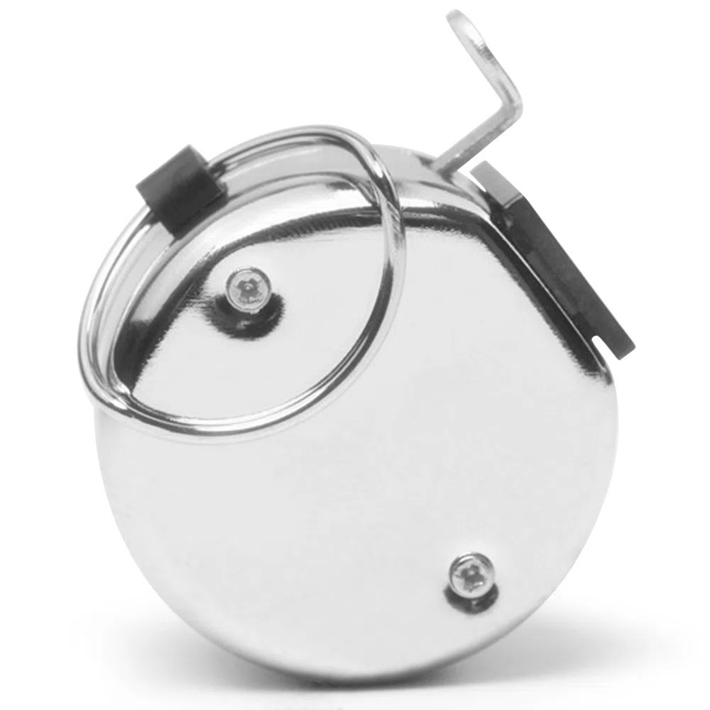 AFUNTA Contadores manuales de 4 dígitos, Juego de 4 numeradores mecánicos de Mano con aro de Anillo Soporte de Dedo para Deporte Golf Cuenta de Paso - Plata