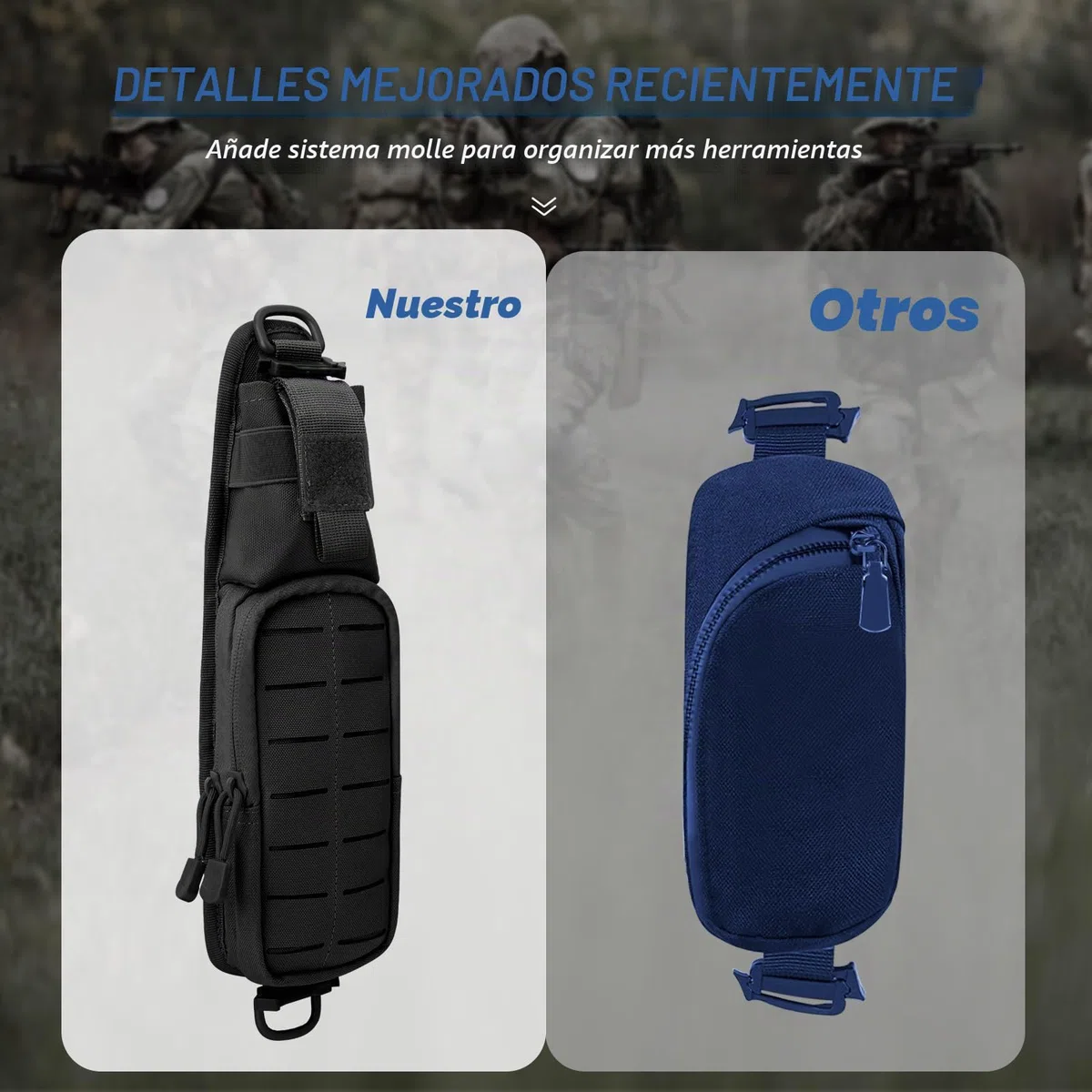 Jueachy Bolsa táctica para accesorios Molle