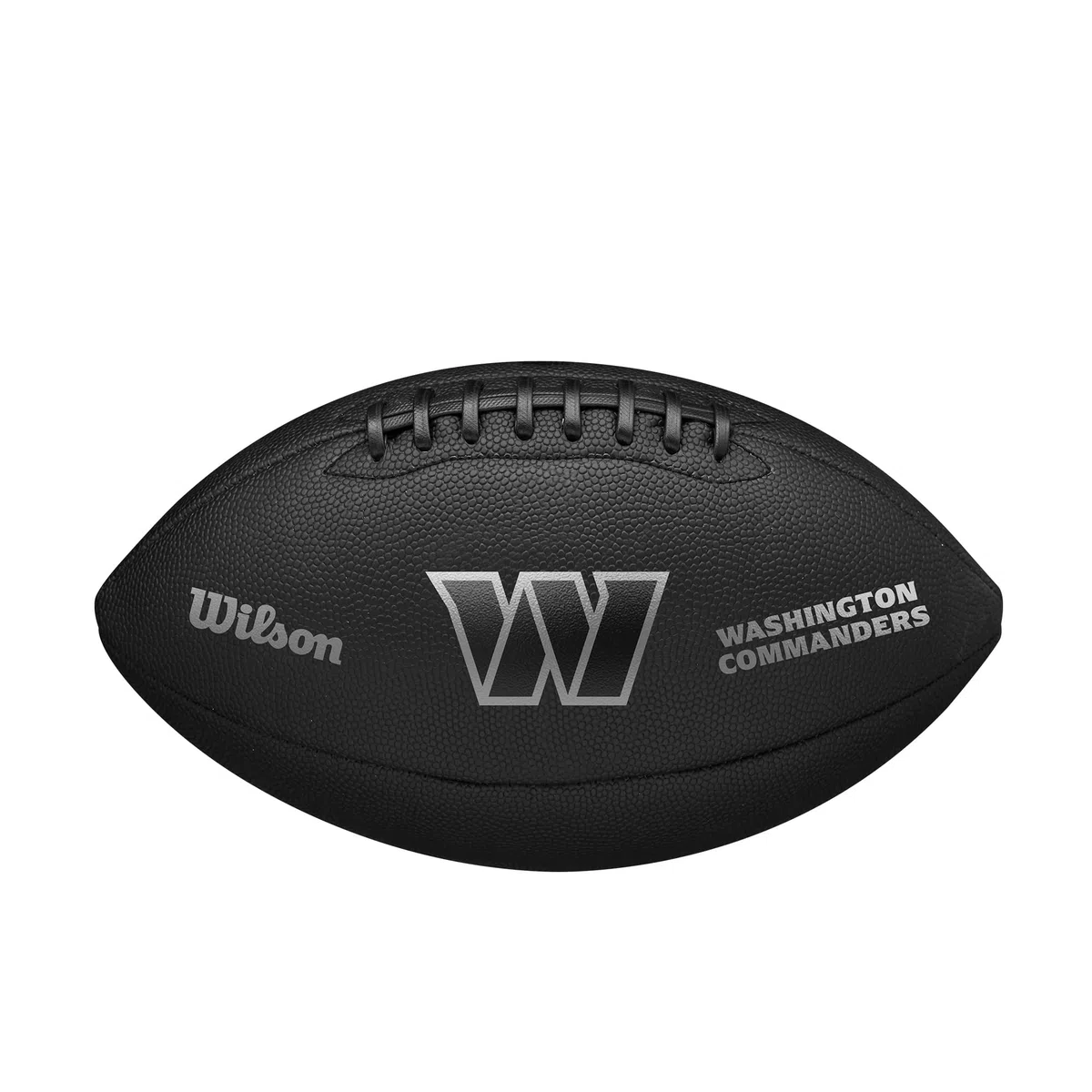Wilson NFL Team Metallic Premiere Balón de fútbol - Tamaño Oficial, Washington Commanders