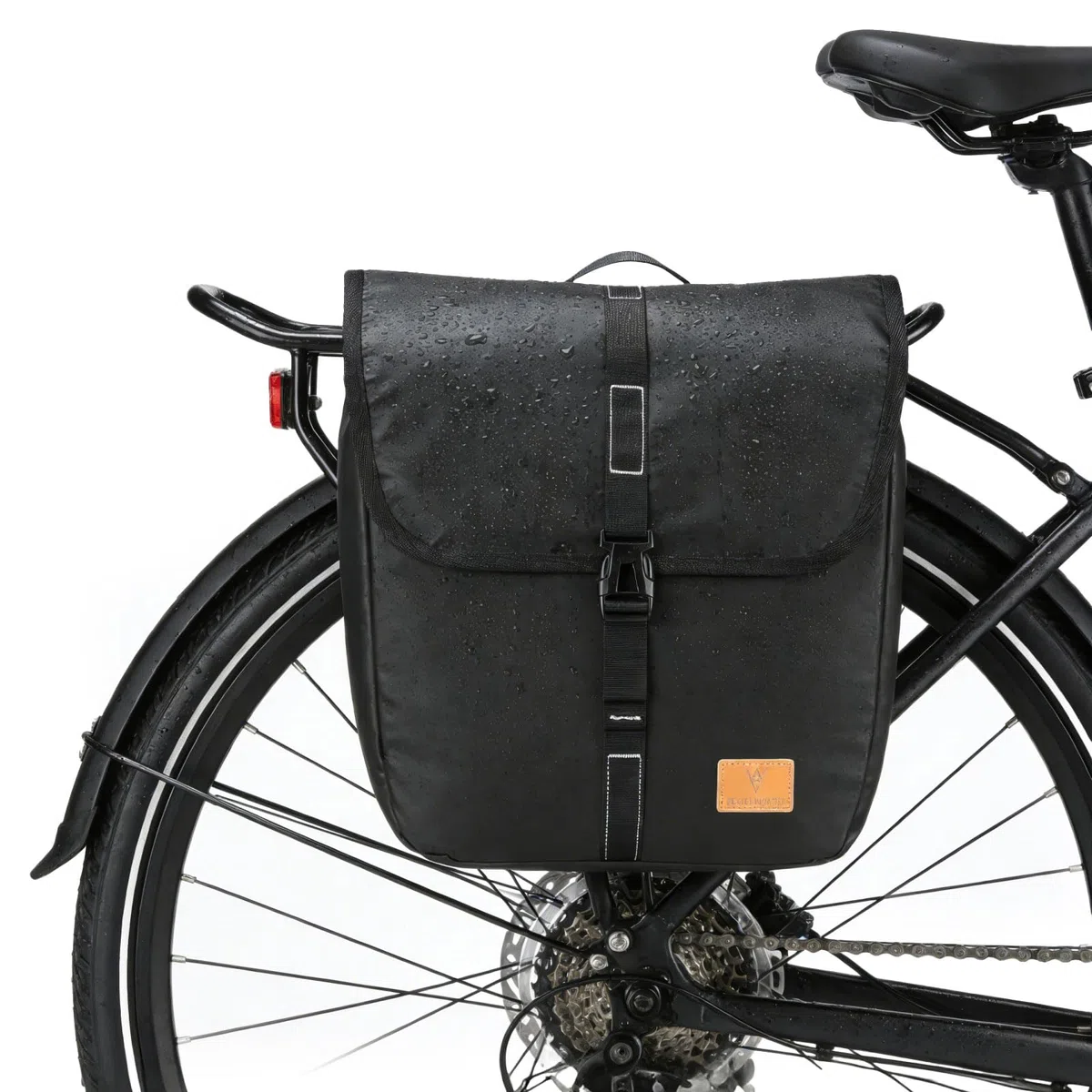 Hainue 20L Bolsa de Bicicleta para portaequipajes,Alforja de Bicicleta para Portaequipajes100% Impermeable,Bolsa Trasera Resistente a los Rayos UV para Bicicletas,Ideal para Viajes y Excursiones