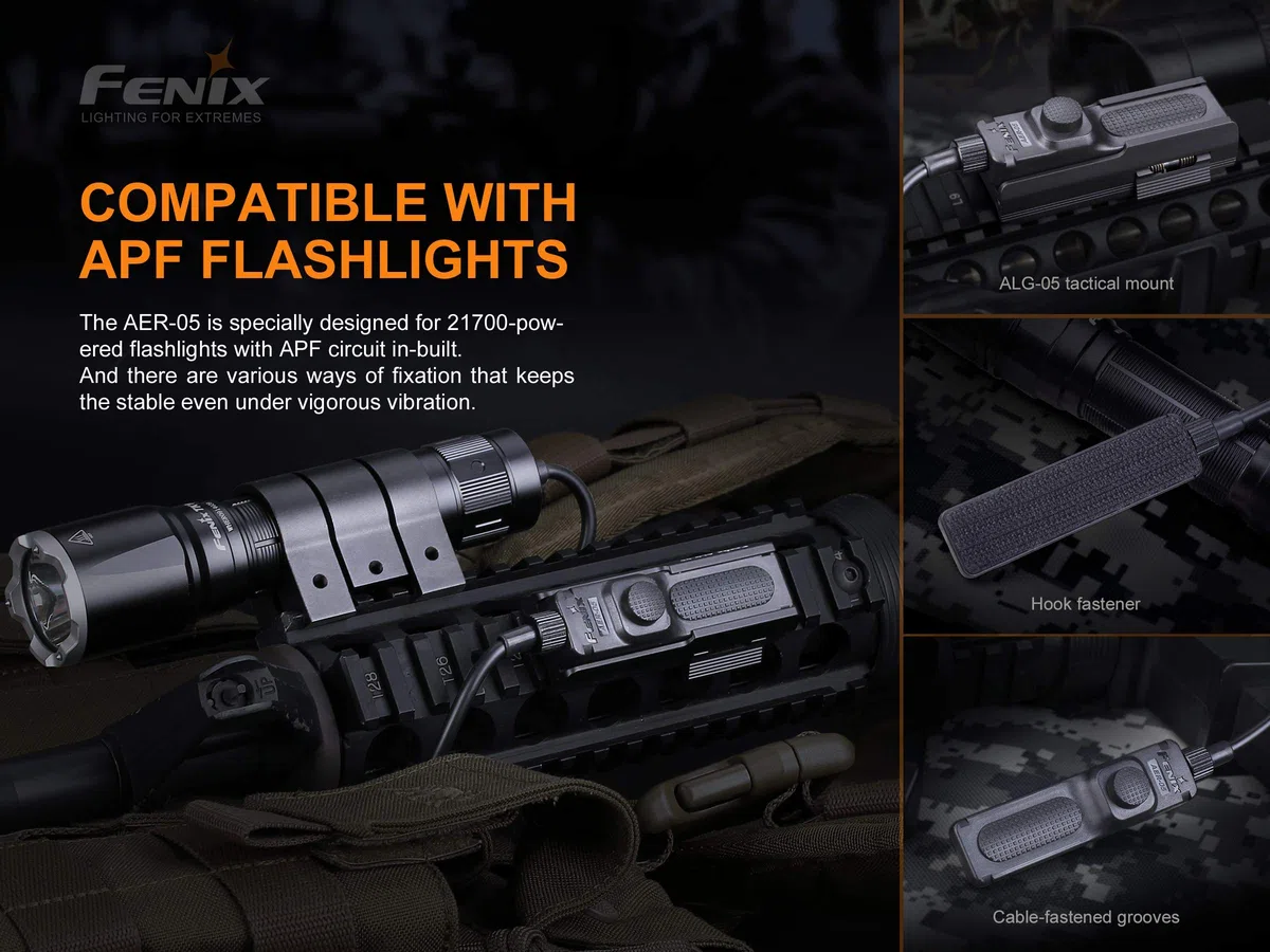PULSADOR TÁCTICO AER-05 FENIX