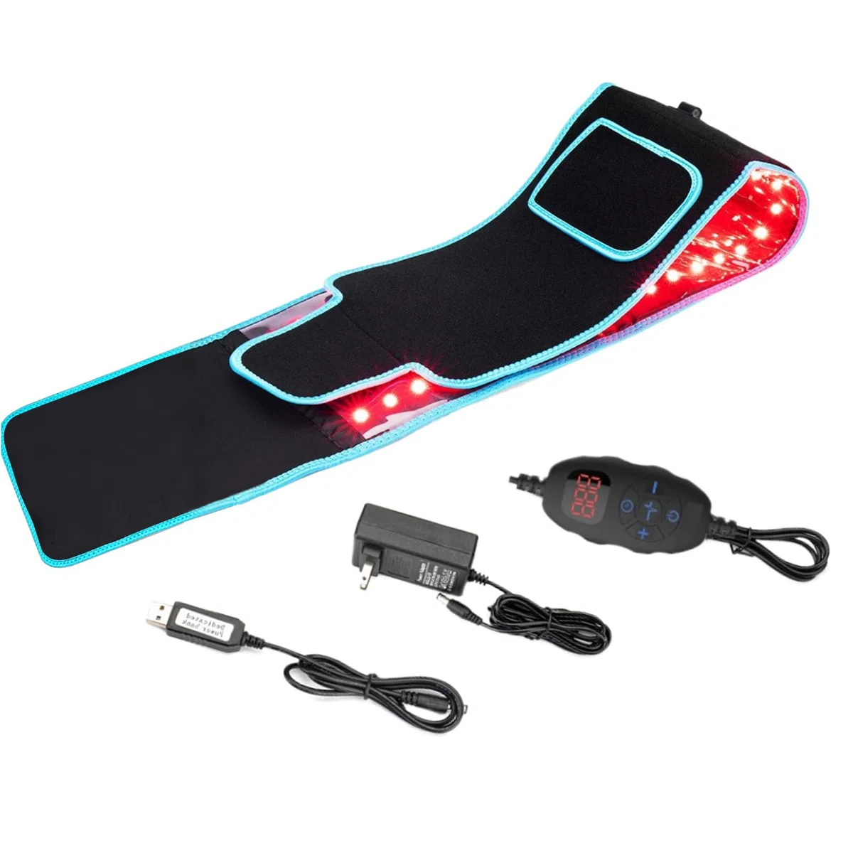 Cinturón que quema grasa abdominal - Cinturón de quema de grasa - Banda ajustable de estiramiento abdominal para músculos de la cintura, hombres, mujeres, viaje, hombro, hogar