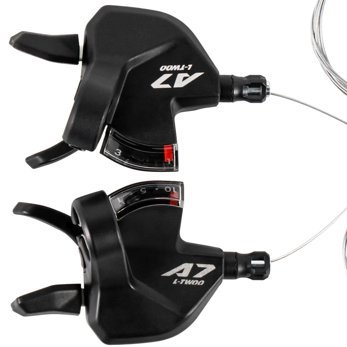 Chooee Palanca de cambio de bicicleta 3x10 velocidad para Shimano/Sram, palanca de cambio de bicicleta de montaña para MTB