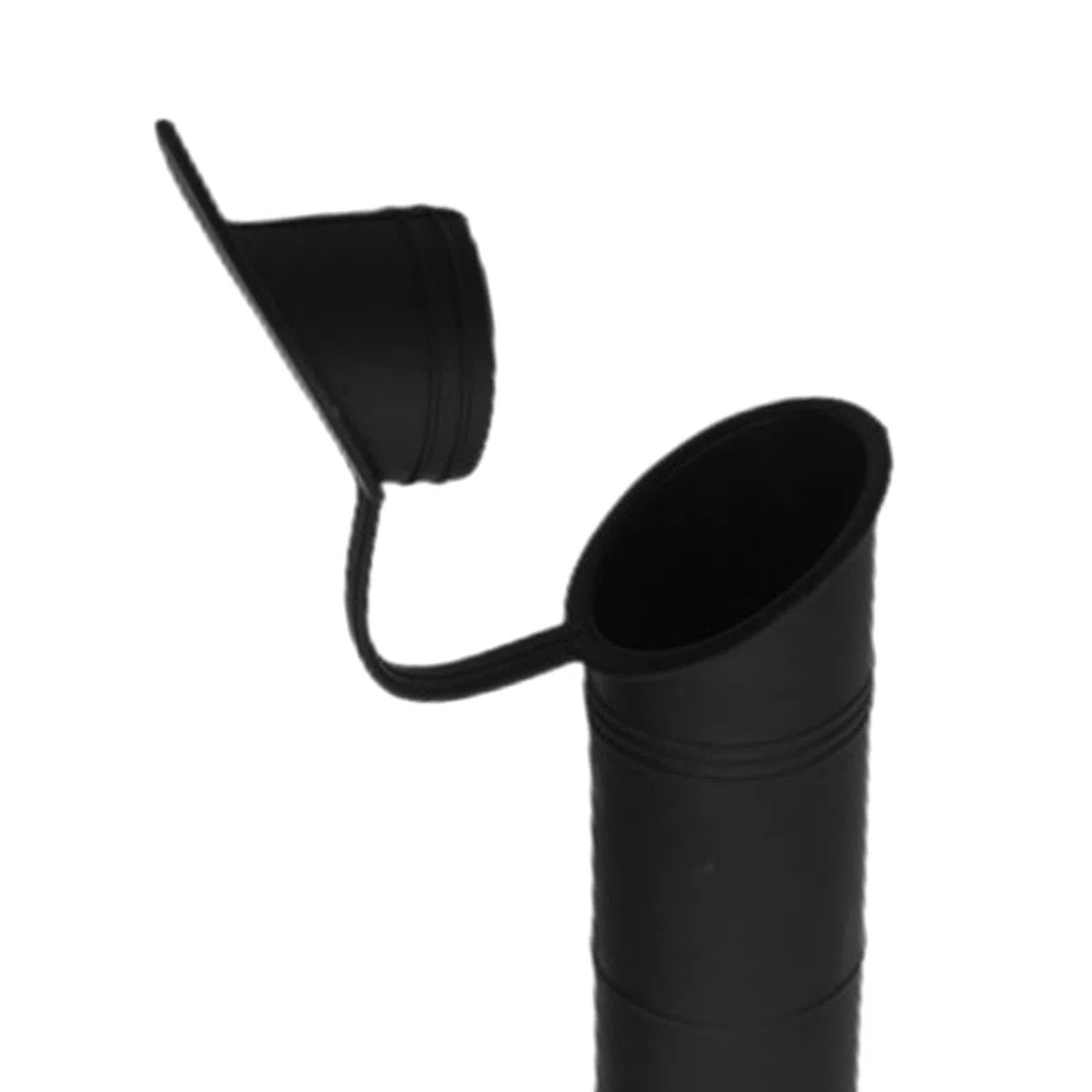 Tubo de Inserción para Soporte de Caña de Pescar con Funda Interior, Forro para Soporte de Caña de Pescar para Barco, Negro