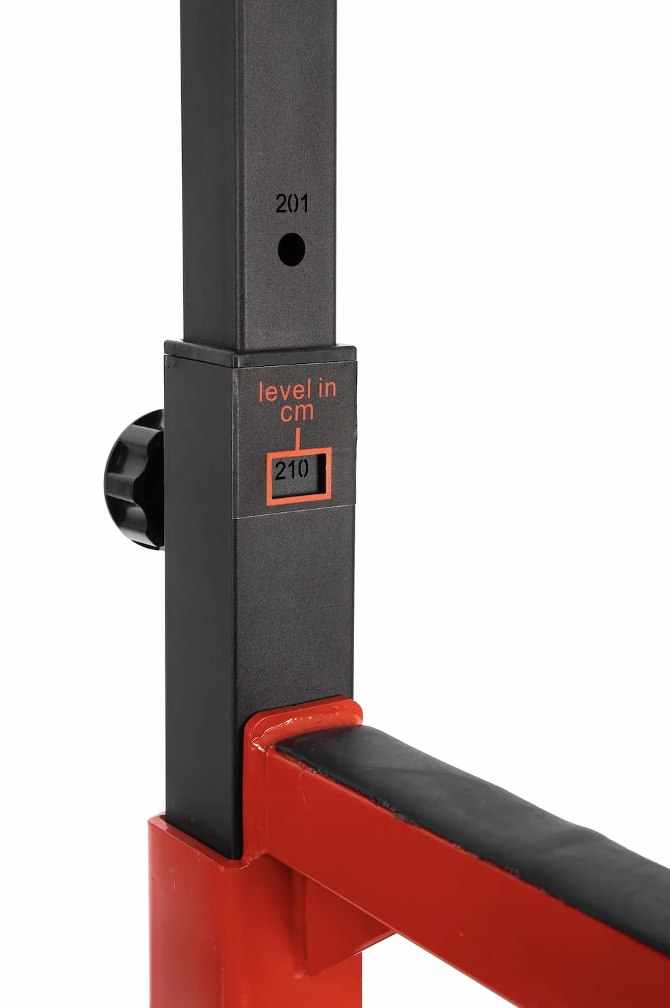 Pull up Fitness Squat Rack v2/Barra de tracción Ajustable/Barra Fija/Developper reclinado/Pull up Bar/Jaula de Squat/ DIPS BAR de Metal