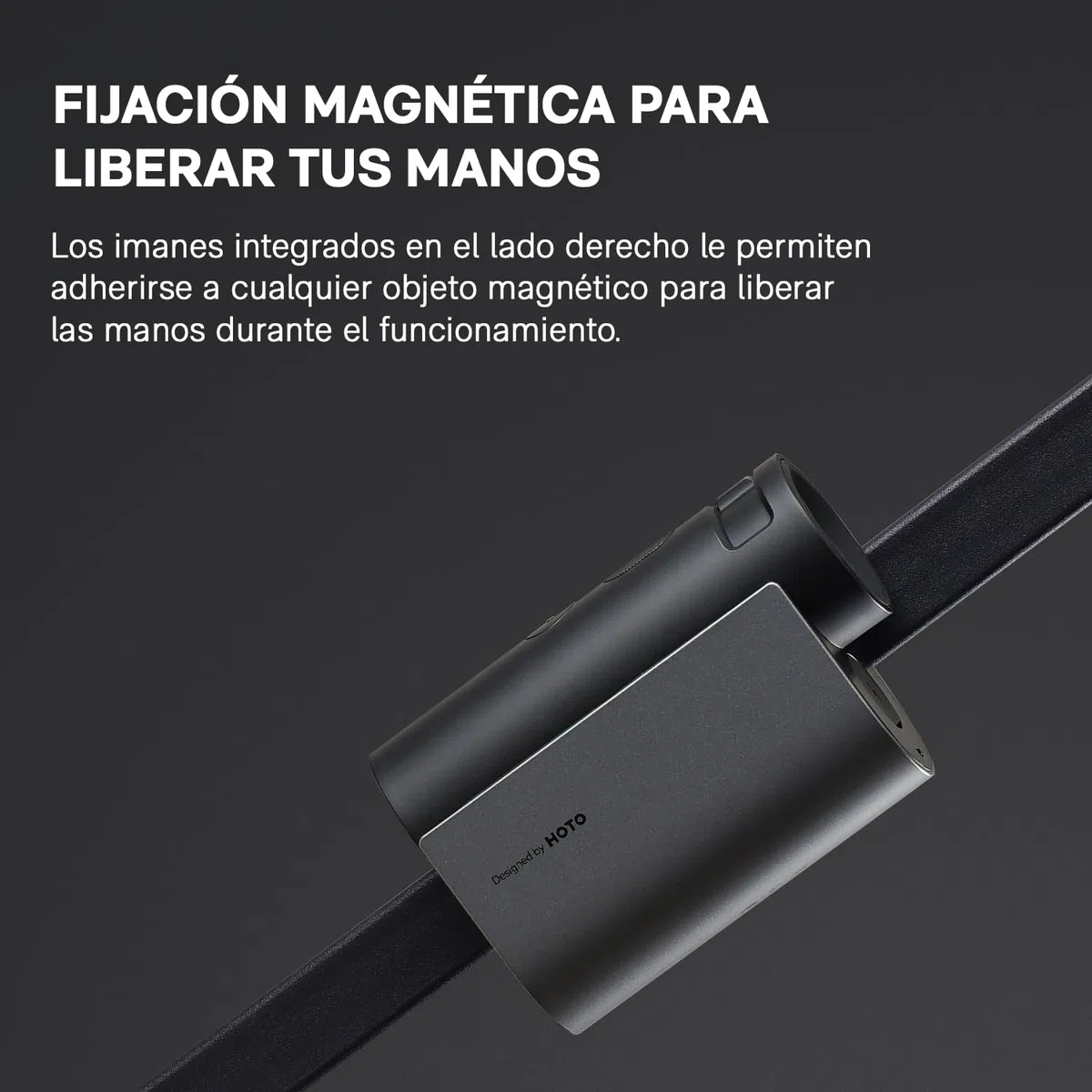 HOTO Telémetro de Golf, 1100Yardas/1000M, Medida 0.5s, Compensación de Ángulo y Bloqueo de Asta de Bandera, Medición Continua, Telémetro de Aumento 6X con Ventosa Magnética, Carga Tipo C, IPX4