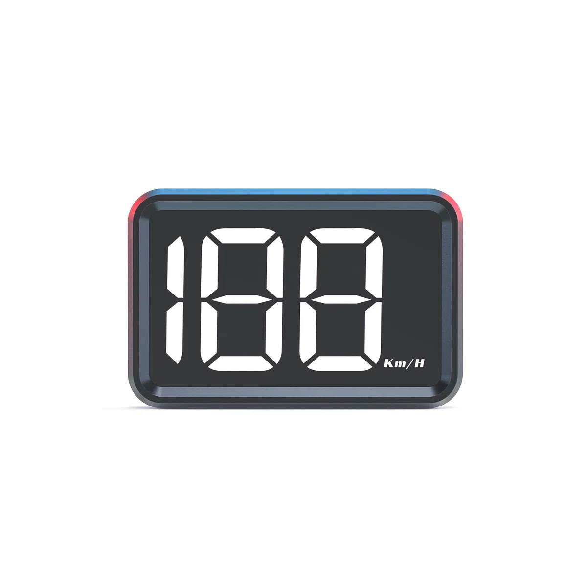 Velocímetro de pantalla grande, velocidad de visualización MPH y KM/H, GPS, velocímetro digital con ajuste automático de brillo, adecuado para todos los coches