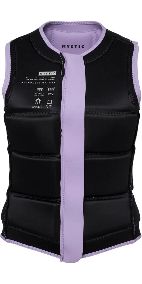 MYSTIC Star Impact Wake Chaleco para mujer, color rosa y morado