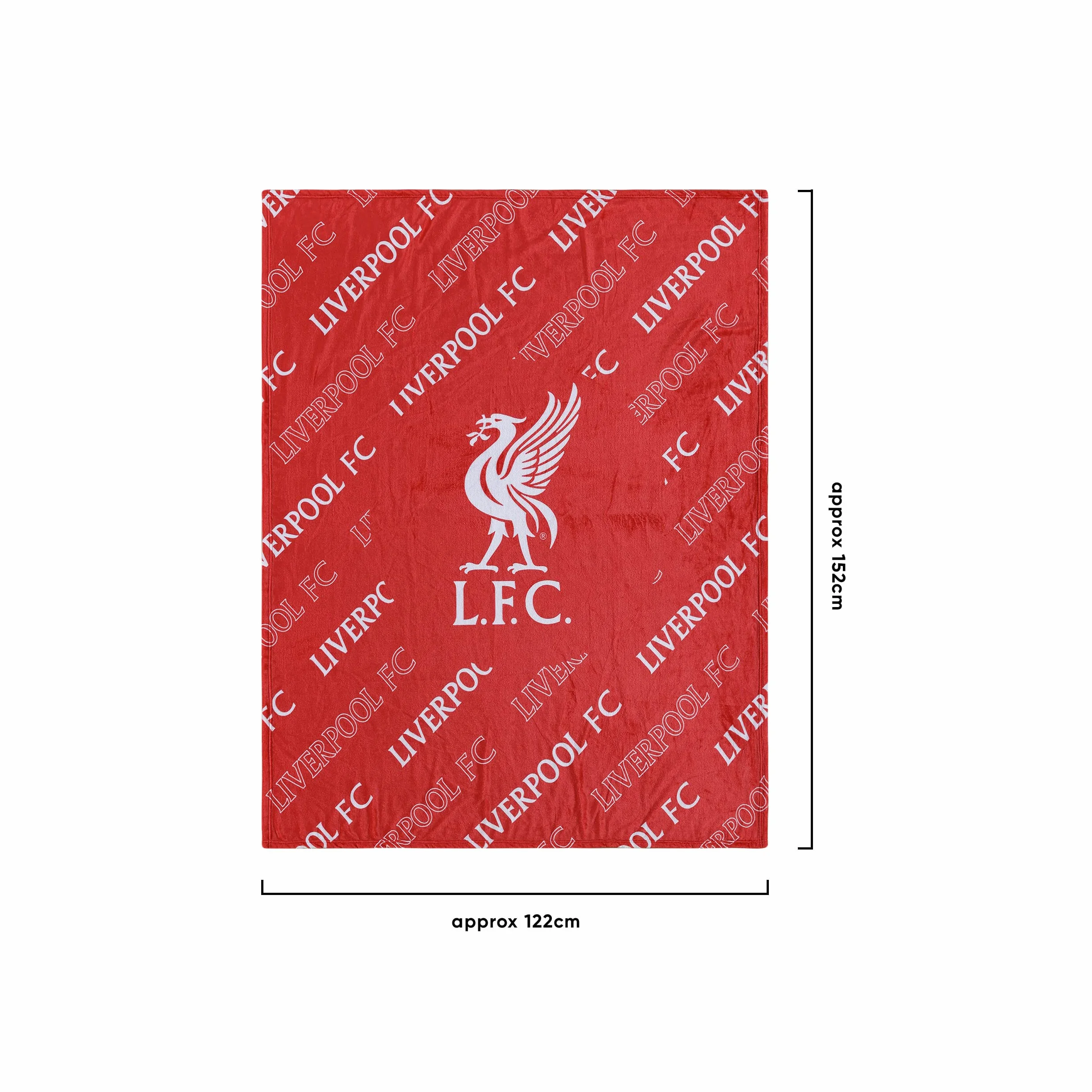 Manta para cama con ventilador de Liverpool Premier League