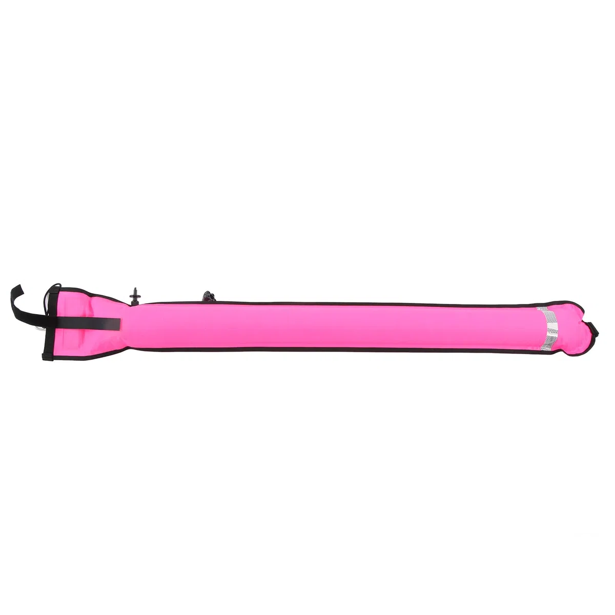 Boya de Marcador de Buceo 120x15 cm Marcador de Superficie de Buceo con Válvula de Purga para Marcar Lugares de (Rosa)