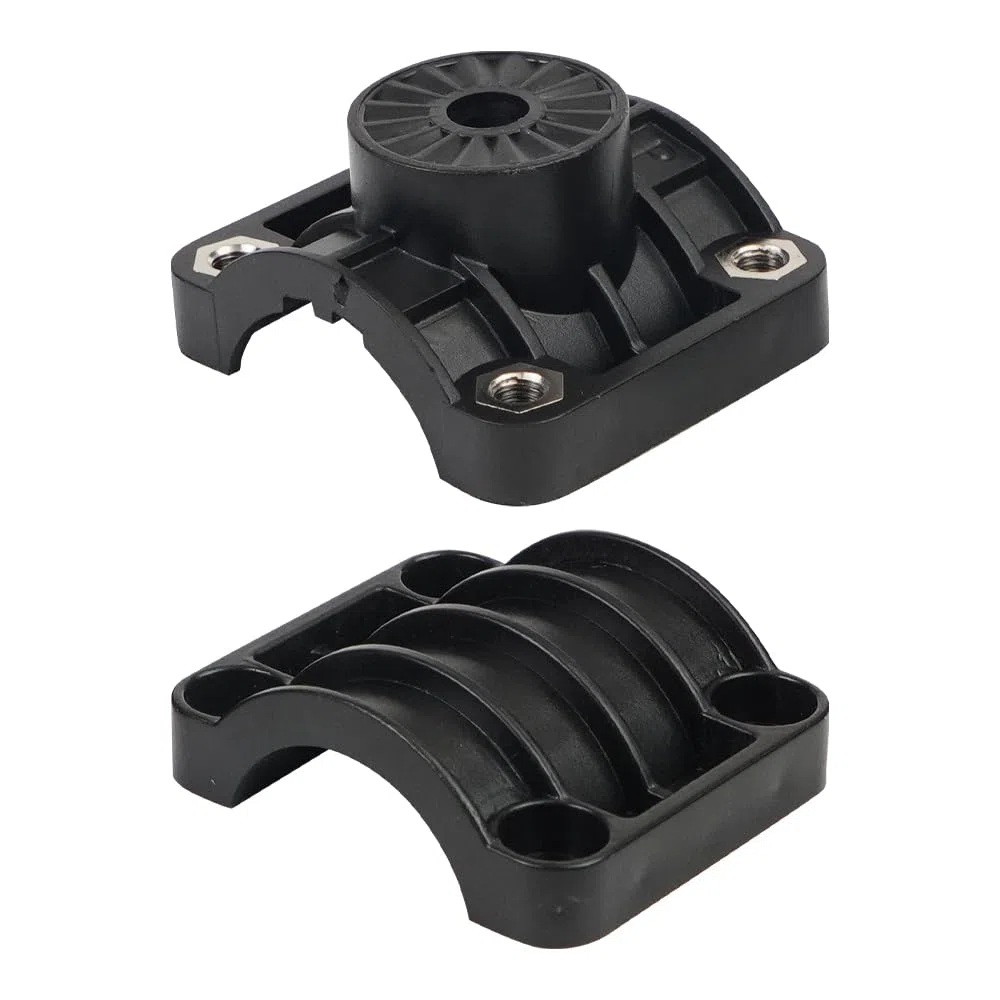Soporte de barra Livescope de 0 grados, soporte de aleación de aluminio, soporte de barra Livescope para barco, compatible con el paquete de pesca de hielo Panoptix LiveScope, sistema Panoptix