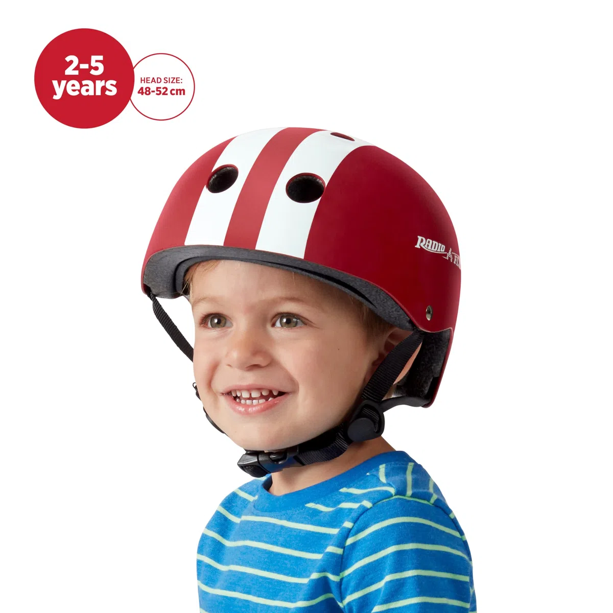 Radio Flyer Casco, casco de bicicleta para niños pequeños y niños de 2 a 5 años
