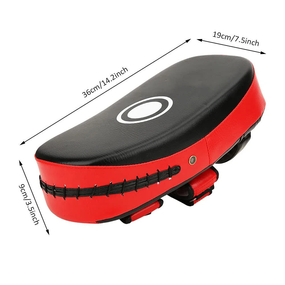 HERCHR Manoplas De Golpe, Kick Boxing Strike Pad Escudo De Entrenamiento En Forma De Arco Kick Pack Set Equipo De Práctica para Karate, Muay Thai, MMA