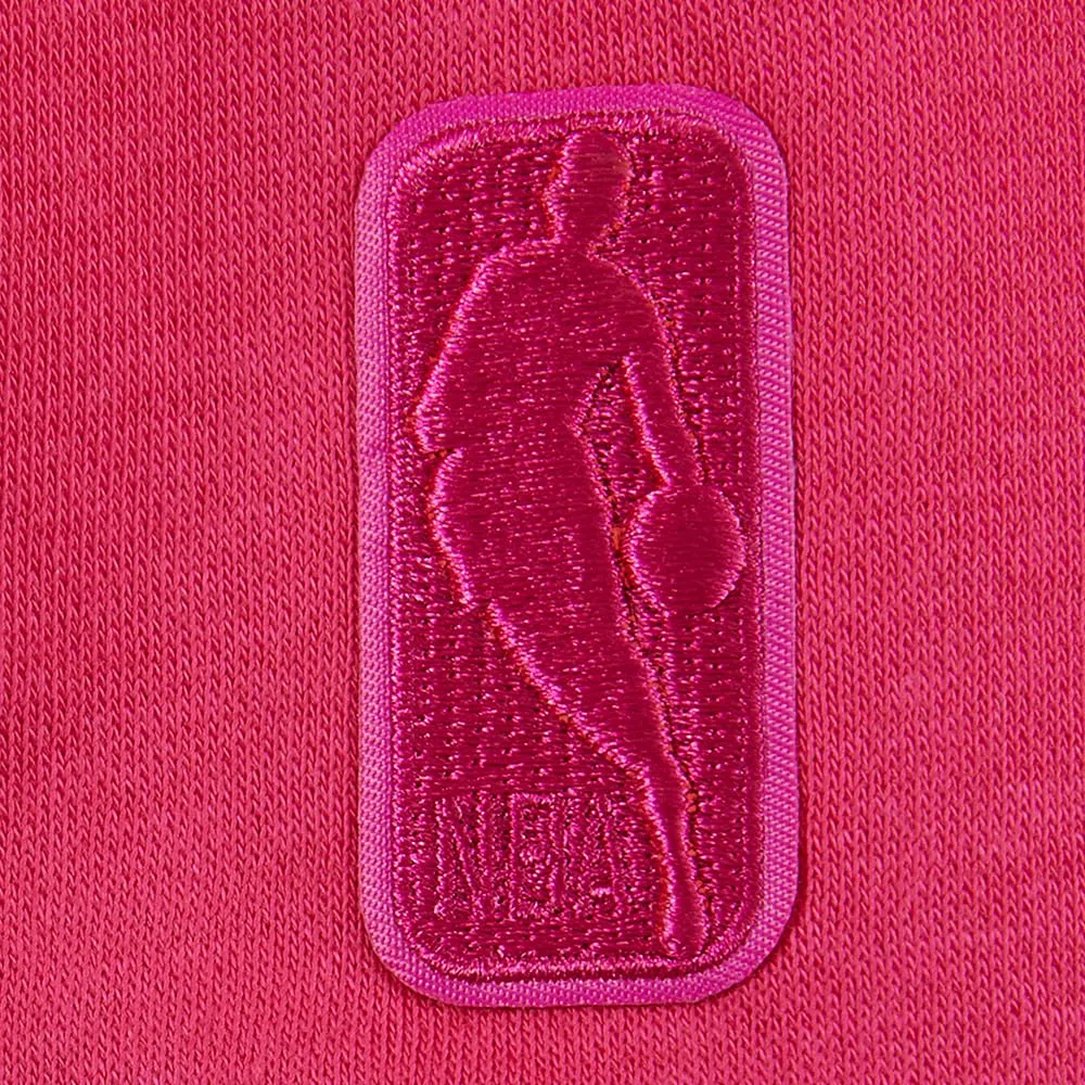 Pro Standard NBA Classic Triple Pink Bg Fleece Po Hoodie Sudadera con Capucha, Morado-Beetroot Purple, S para Niñas
