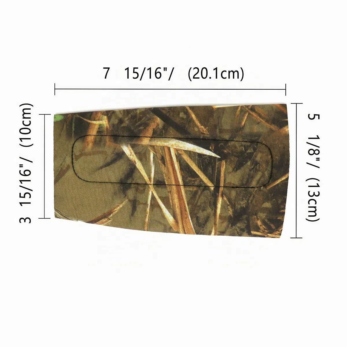 Camo Juego de apoyo de mejilla para peine de tiro – Peine deslizante de neopreno con tres insertos
