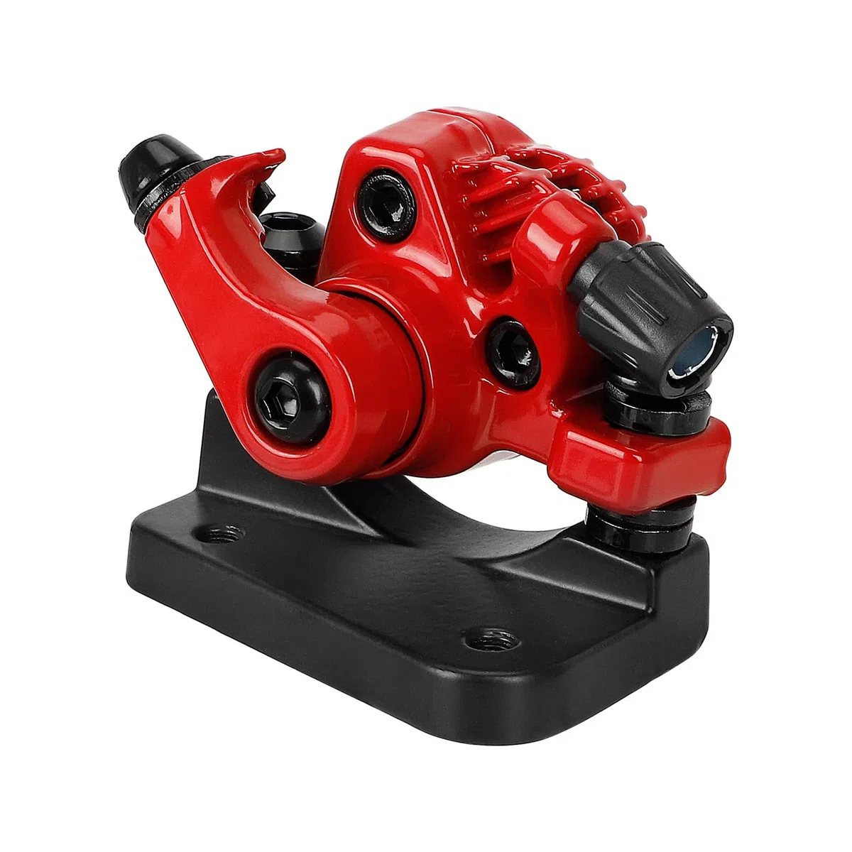 TREFAN Freno de disco delantero y trasero para Kugoo M4/M4 Pro Scooter eléctrico, freno de disco, pinzas de freno de aleación de aluminio, pinza de freno mecánica
