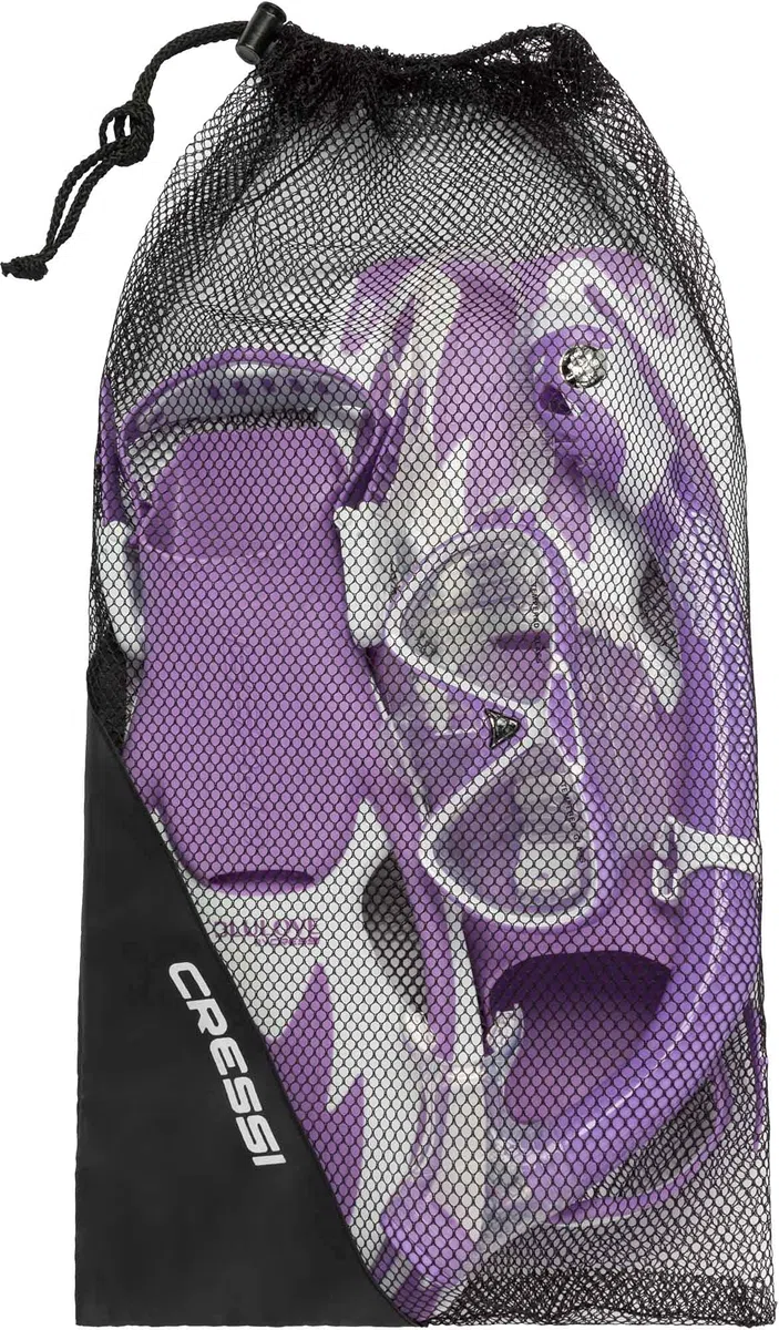 CRESSI Rocks Pro Dry Set - Gafas, Snorkel y Aletas Unisex Niños Unisex-Youth