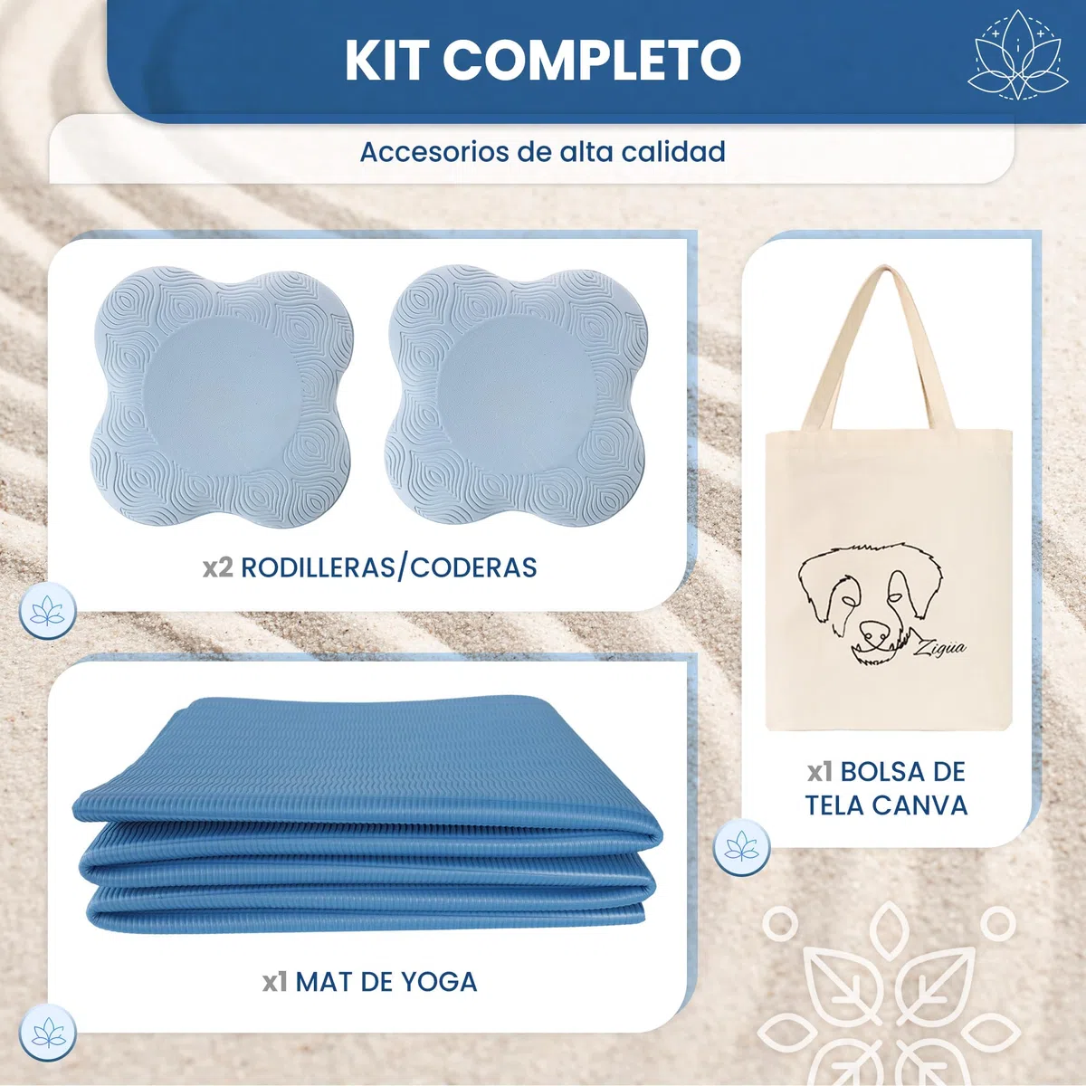 Esterilla Yoga 6mm Grosor antideslizante (183x61x0,6)-Esterilla fitness Plegable, Esterilla Pilates, Colchoneta Gimnasia, Kit Yoga, Yoga Mat, Esterilla Yoga Viaje, Esterilla deporte,