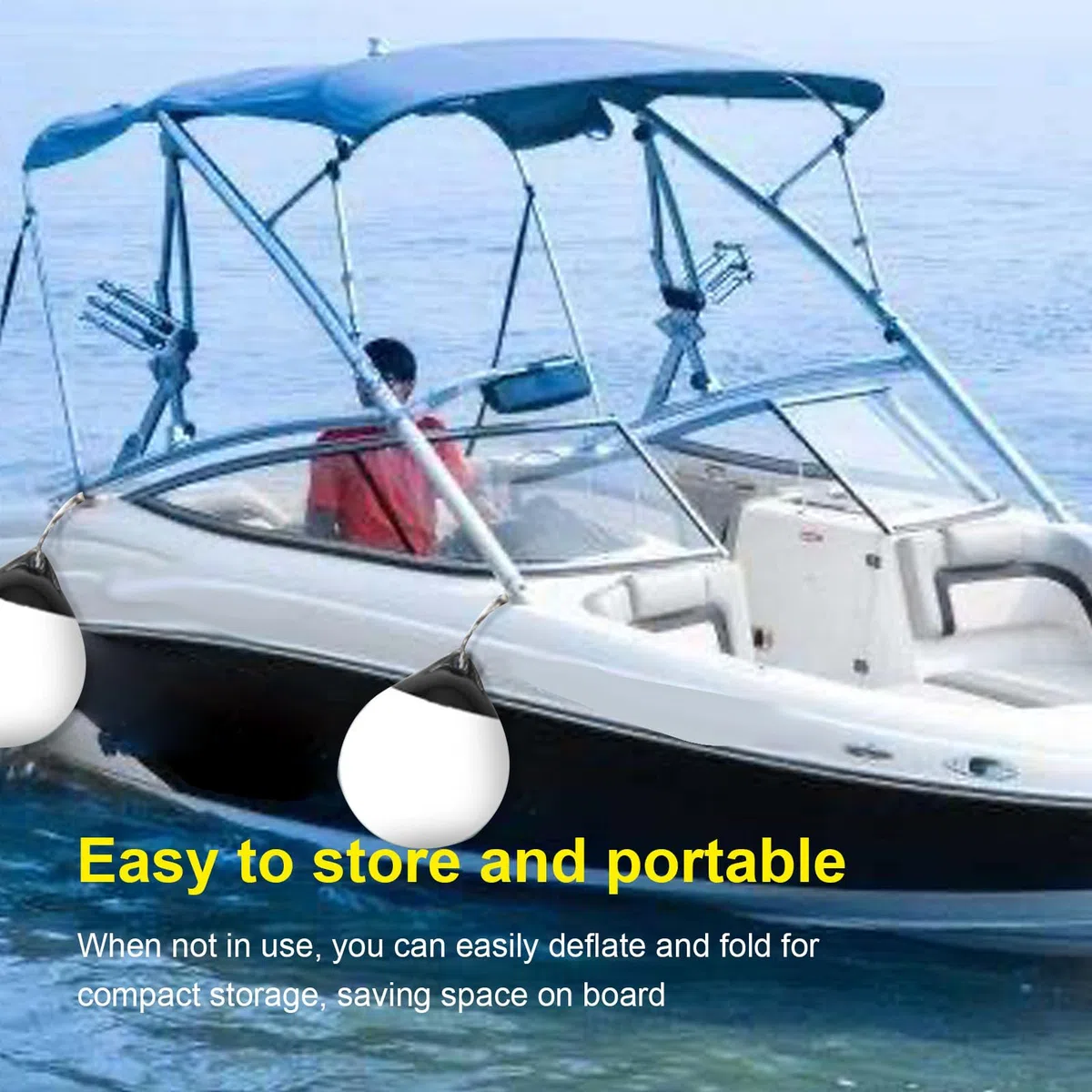 Parachoques de barco, acoplamiento de PVC, parachoques grande, bola redonda inflable, boyas grandes para barcos, parachoques para yates, barcos, veleros