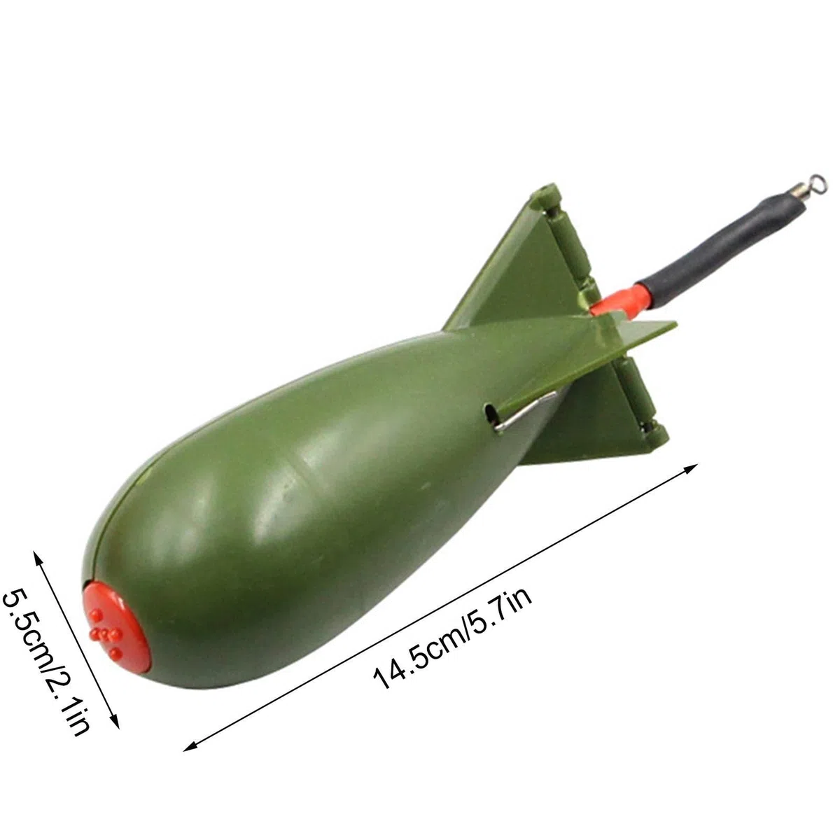 Comederos para Pesca Para Pesca De Carpa Dispensador De Cebo De Pesca Cesta De Alimentación Herramienta De Pesca Trampas De Cebo De Carpa Accesorios De Pesca Cohete Para Alimentación De Carpa