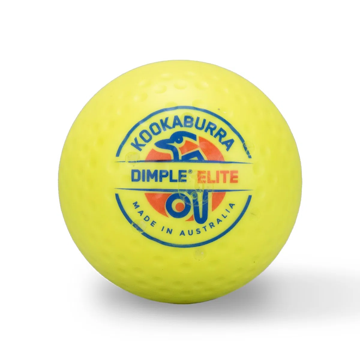 Kookaburra Dimple Elite - Pelota de Hockey, Color Amarillo