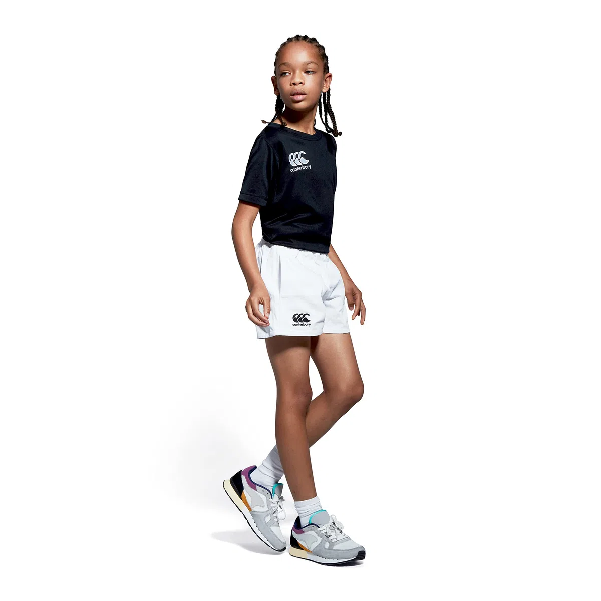 Canterbury Professional Rugby E523405 - Pantalones Cortos de Rugby de algodón Niños