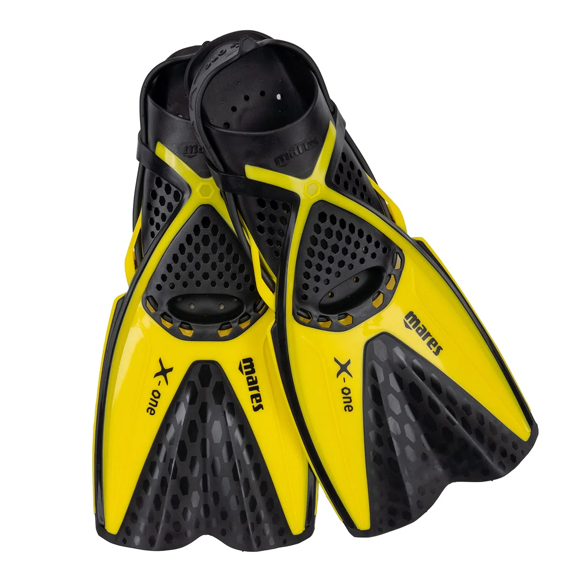 Mares Set Marea X-One – Kit de Snorkel Adulto con máscara de Silicona, Aletas Channel Thrust Ajustables sin Hebilla y Tubo Semi-seco ergonómico