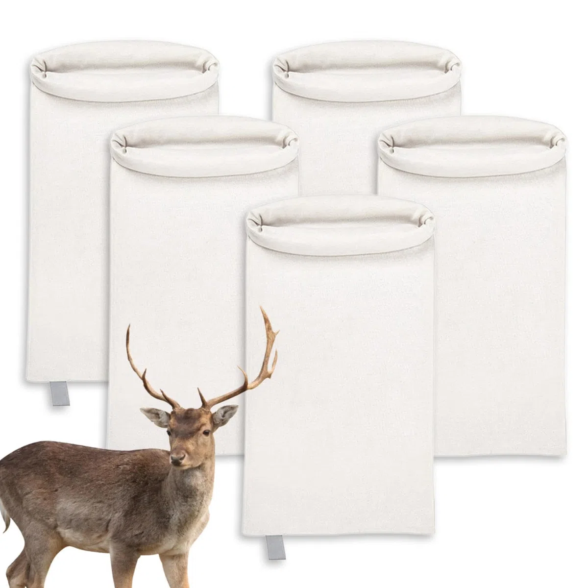 Bolsas para Caza de Alces, Bolsas para Caza de Carne - Bolsas de Caza Mayores Reutilizables y Transpirables para Alces, caribúes y Ciervos,Bolsas de Cuarto enrolladas Resistentes, Bolsas de