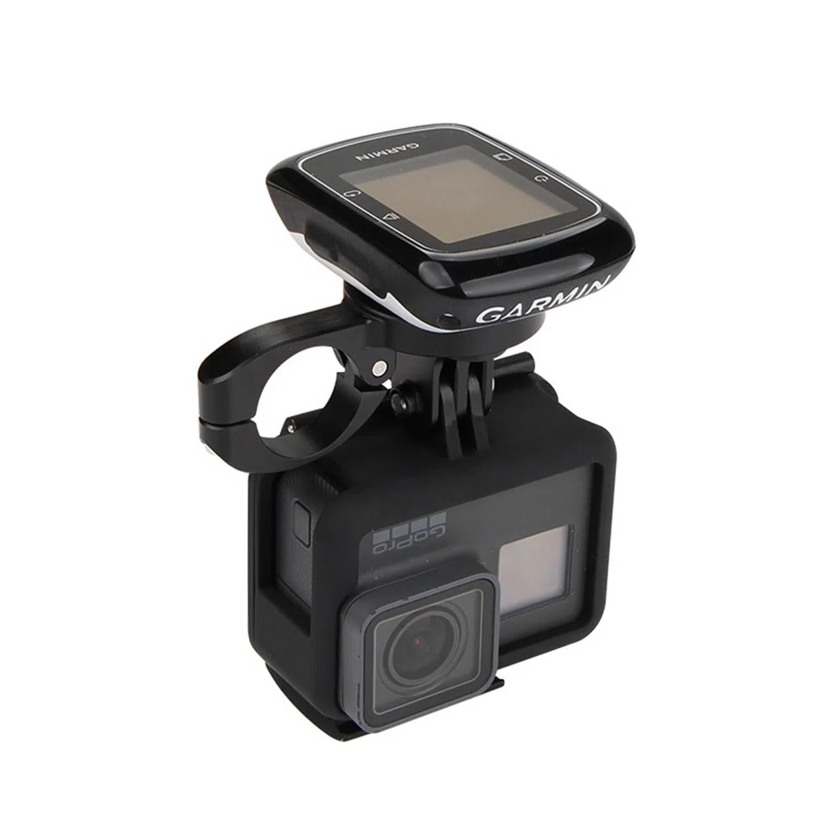TT Rest Manillar Delantero Soporte de Ordenador para Bicicleta de Carretera (Aleación de Aluminio) Compatible para Garmin Edge, Wahoo Elemnt, Bryton, Cateye, Cámara GoPro y Lámpara