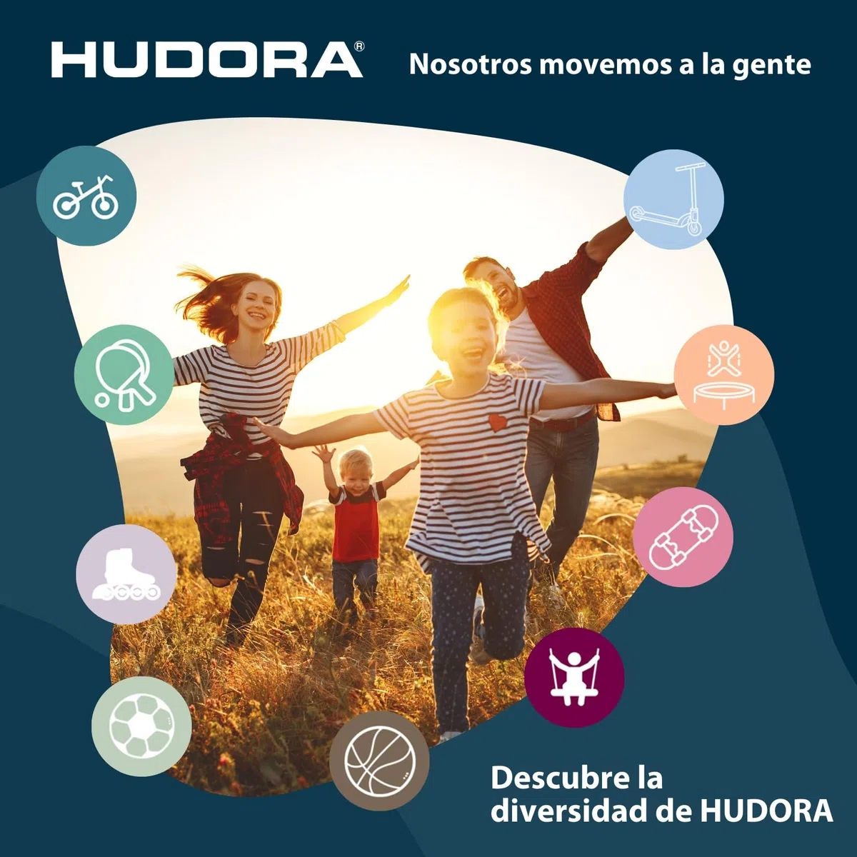 Hudora Outdoor Basketball Korb mit Netz