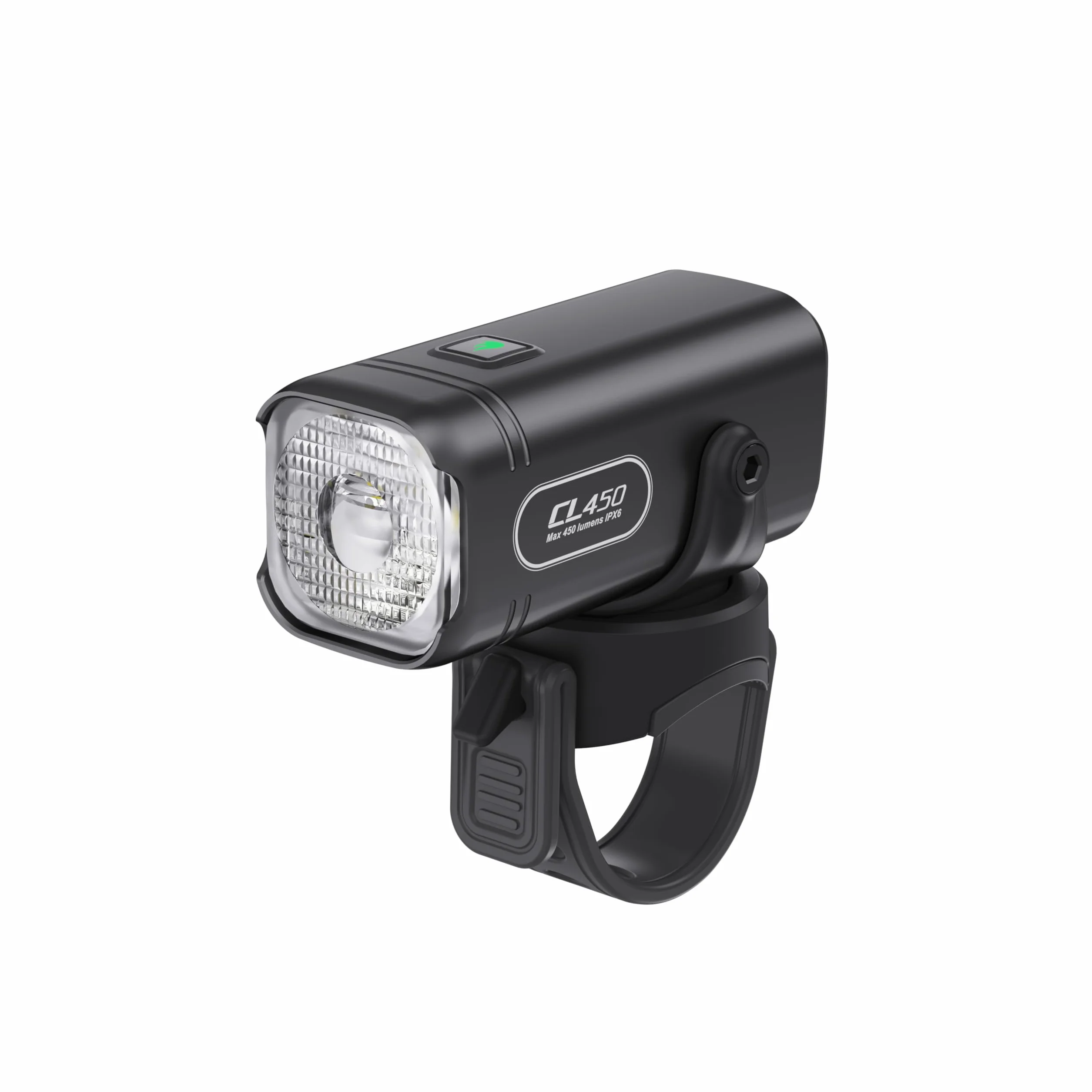 TOWILD CL450 Luz Frontal para Bicicleta - 450 Lúmenes Luces Delantera Recargable USB-C IPX6 Impermeable Luz de Ciclismo 5 Modos 7h Autonomía Ligera y Compacta