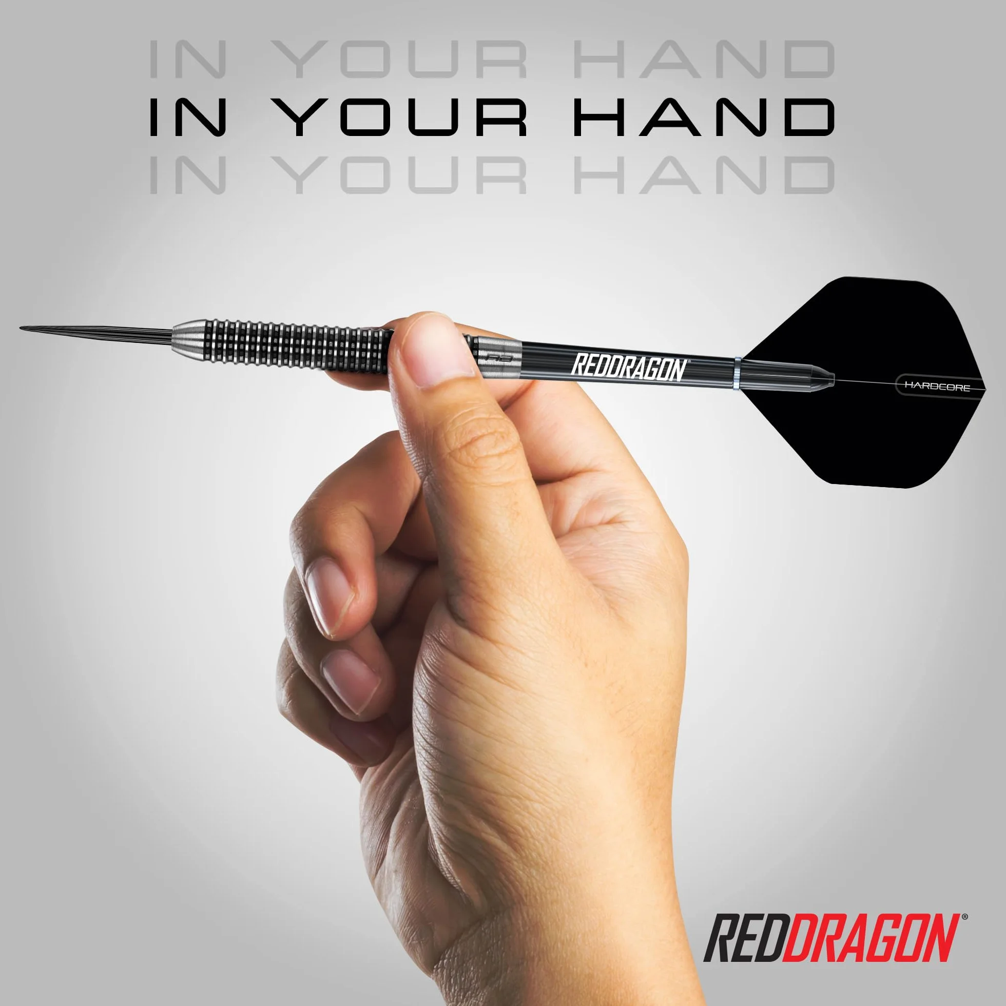 RED DRAGON Pegasus Juego de Dardos Profesionales con Punta de Acero de tungsteno Disponible en 21, 23, 24, 25, 26, 28, 30 Gramos con Plumas, Tallos (Ejes) y Billetera