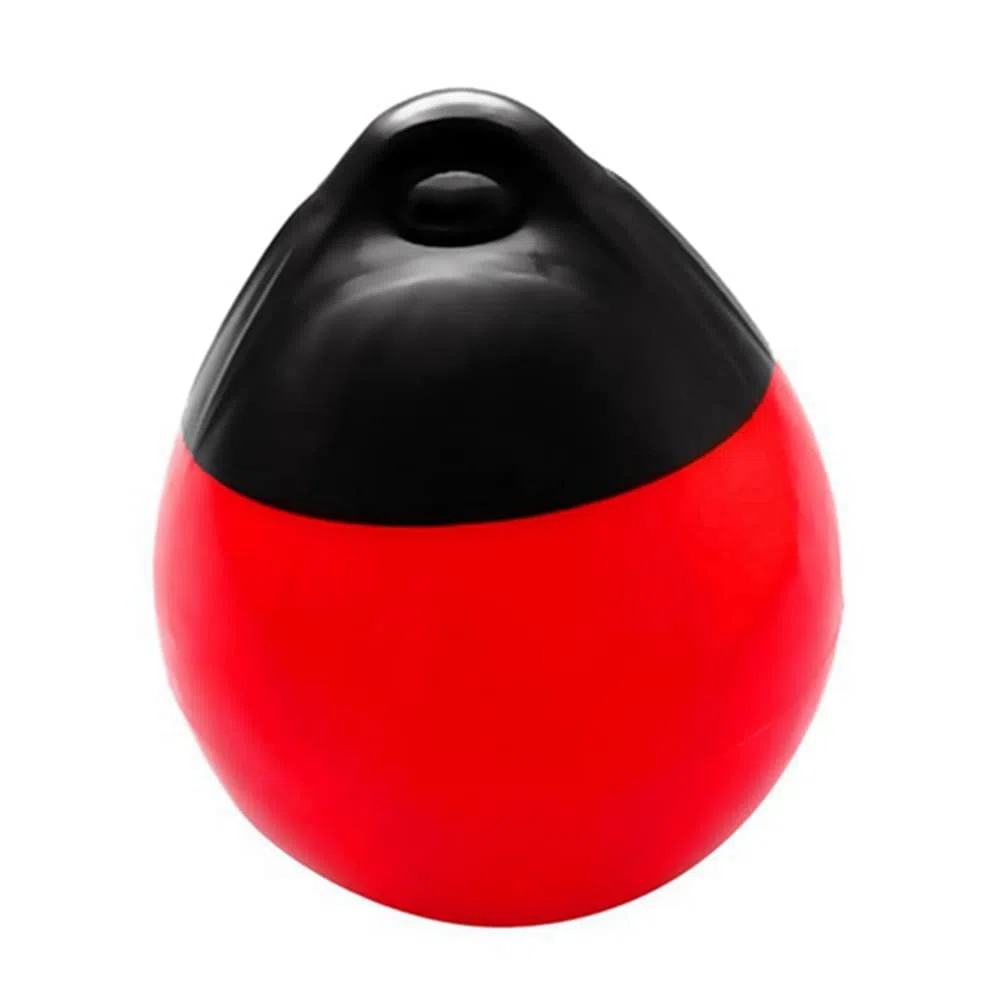Bola de Defensa de de PVC de Alta Resistencia de Redonda Bola de Parachoques de Muelle Protección Inflable de Amarre Marina Roja