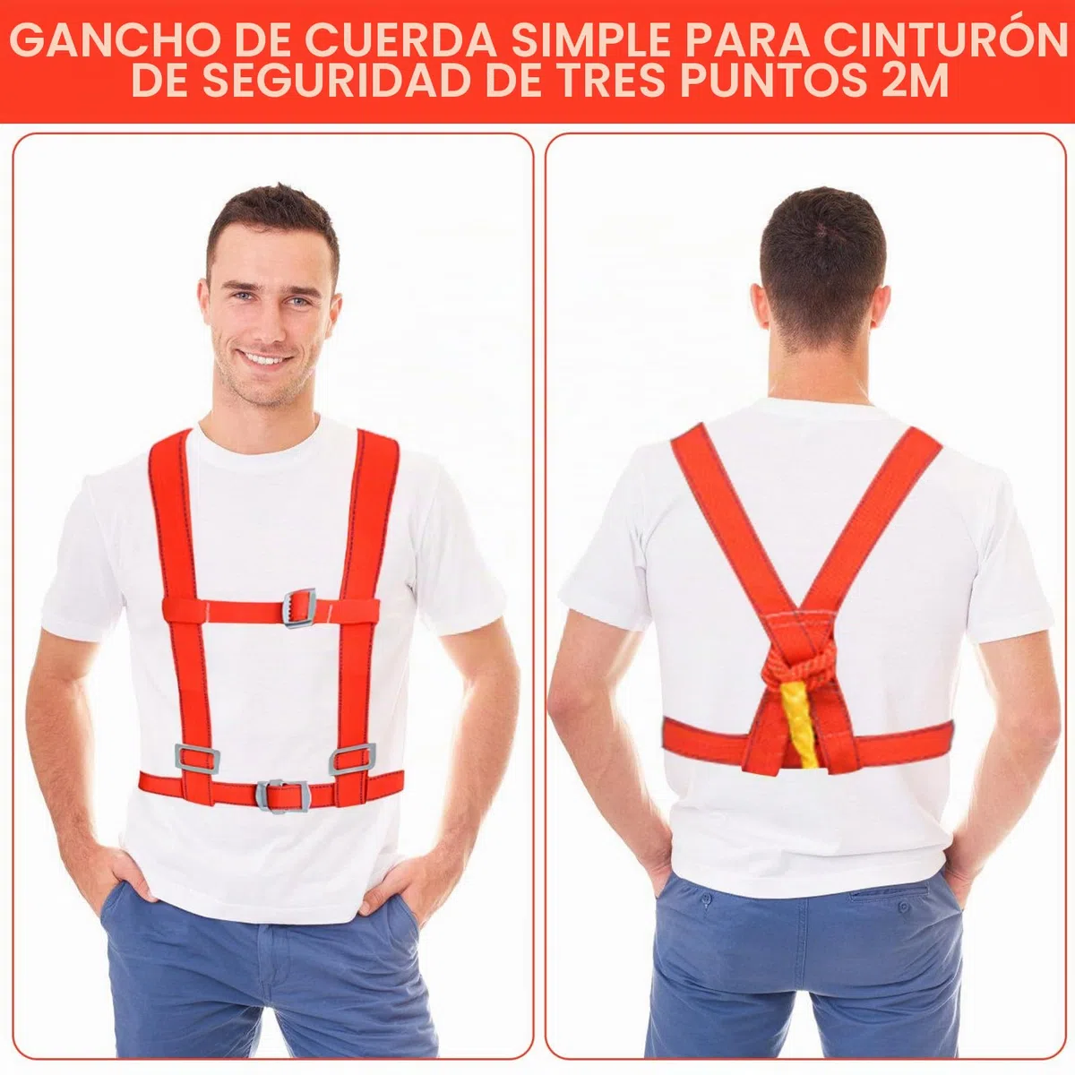 Cinturón de escalada anticaída, correa de seguridad para salvamento de fuego, montañismo, equipo de escalada