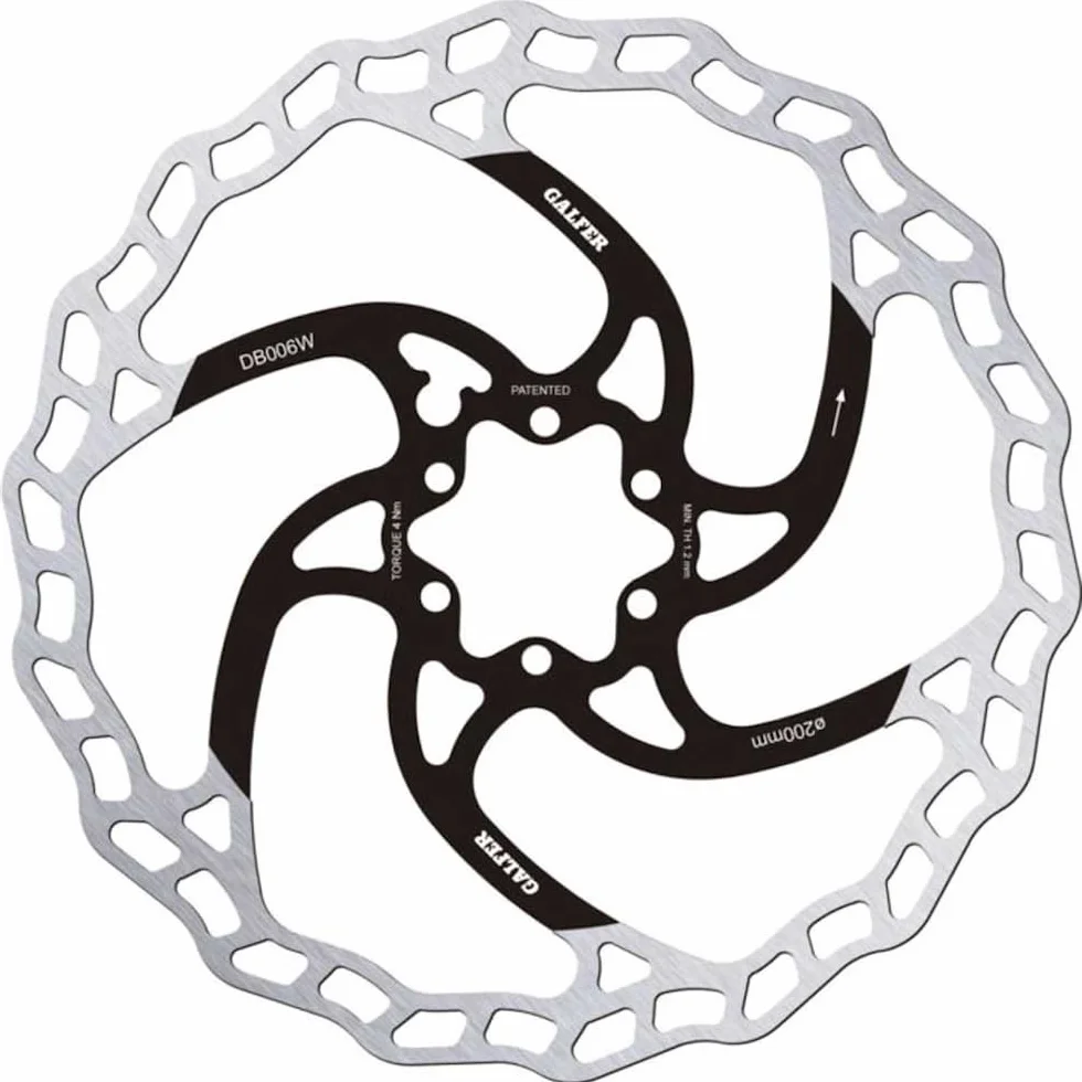 Galfer Disco de Freno Wave 223 x2.0 mm para Bicicleta – MTB y E-BIKE