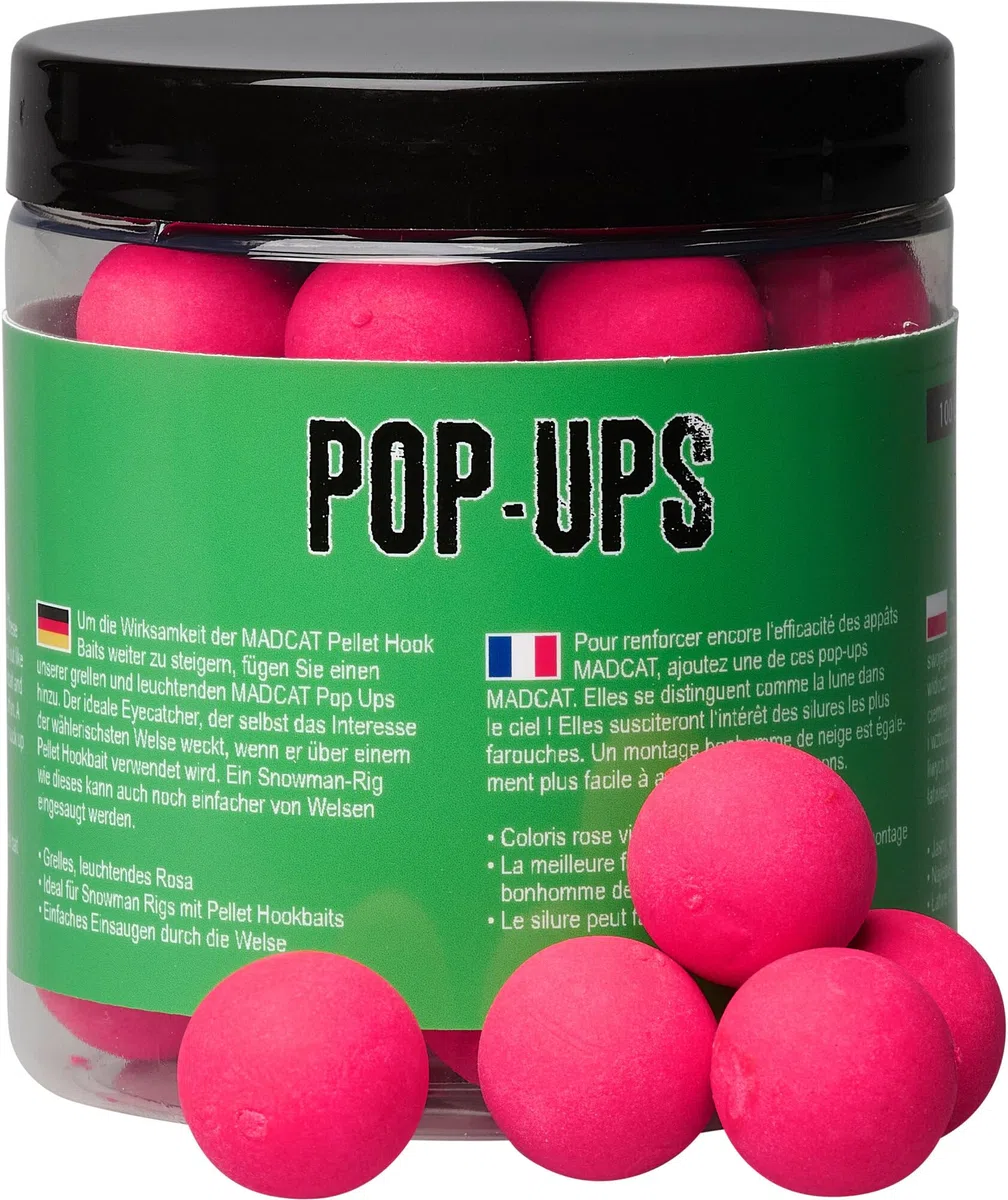 Madcat Wels Boilies Pop Up Bait cebo 20 mm – Halibut 100 g
