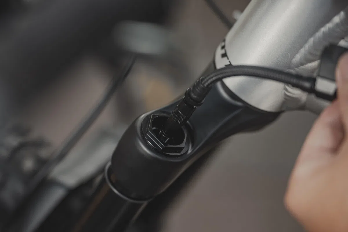 Topeak Nano Bomba de Choque con Manguera giratoria de 360 Grados