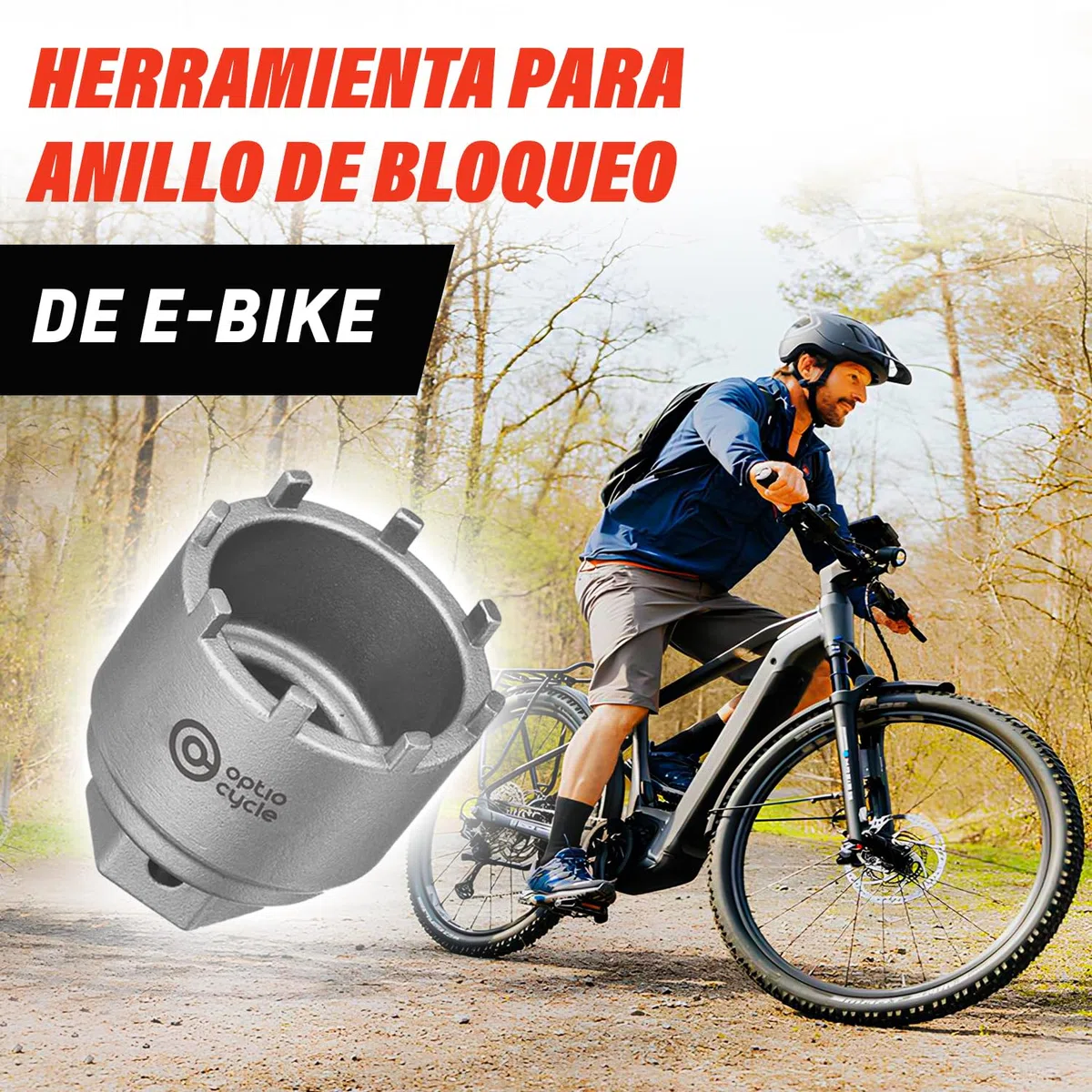 Llave Eje Pedalier para Bosch Gen 3/4/5 - Herramienta Centerlock y Extractor Plato Bosch Gen 4 | Desmontar Eje Pedalier y Mantenimiento de Bicicletas Eléctricas