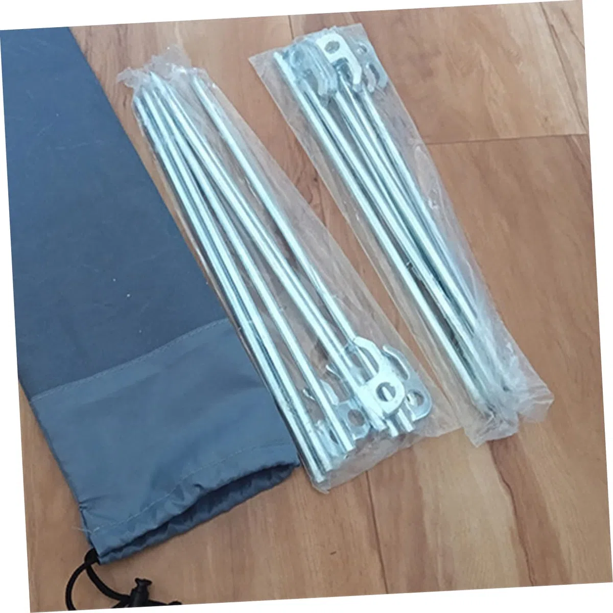 Bolsa para Estacas De Tienda 30 Cm De Tela Oxford Resistente, Paquete De 4 Unidades, Almacenamiento Portátil para Campamento y Actividades Al Aire Libre