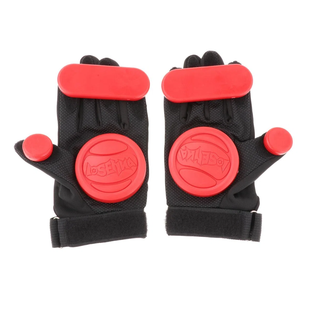 harayaa Guantes de Deslizamiento Protectores de Palma de Mano para Monopatín, Guantes de Deslizamiento de Patinaje de Longboard con Correa de Muñeca Ajustable